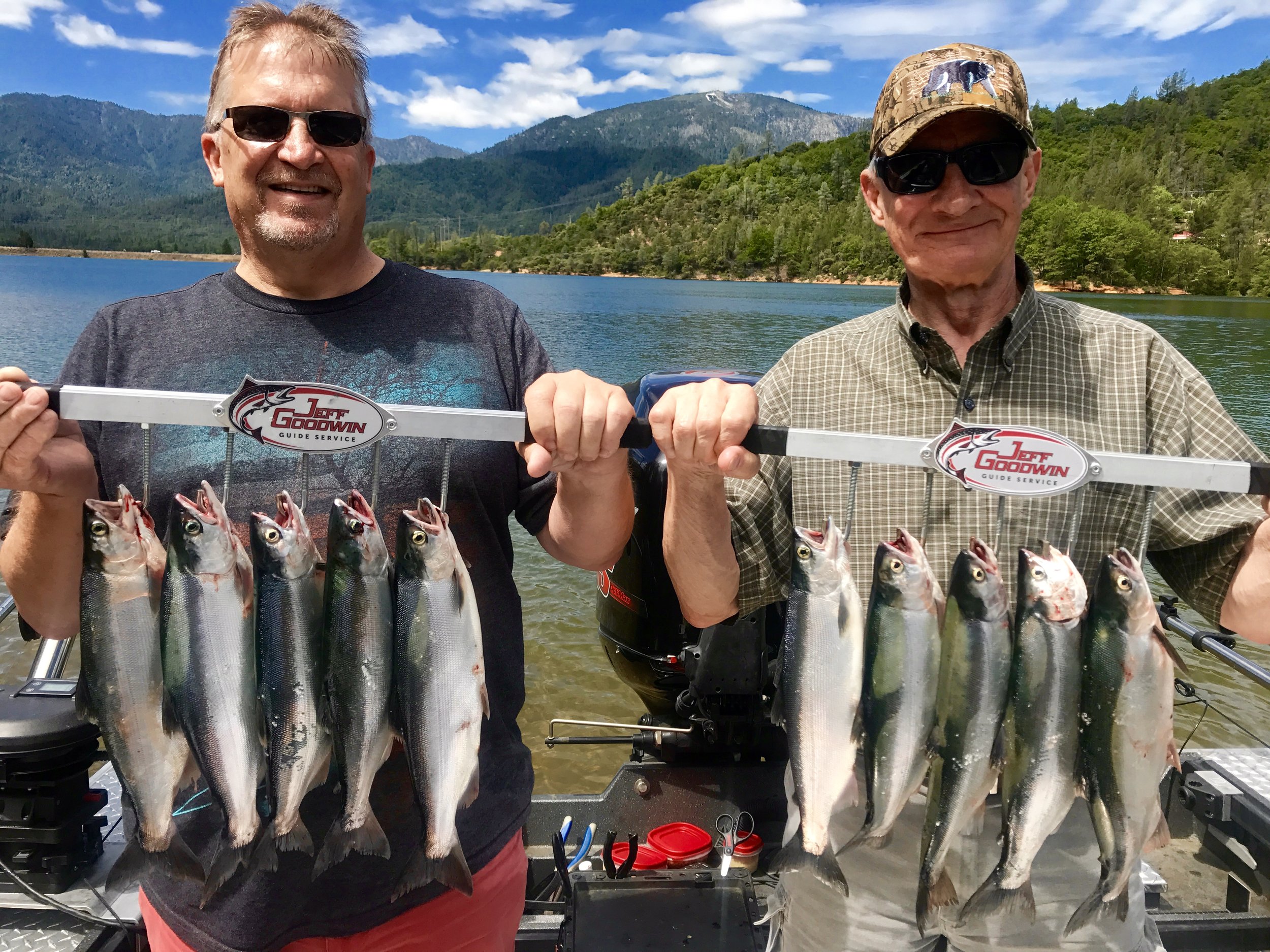 Quality Kokanee are the highlight of this years Whiskeytown Lake season!