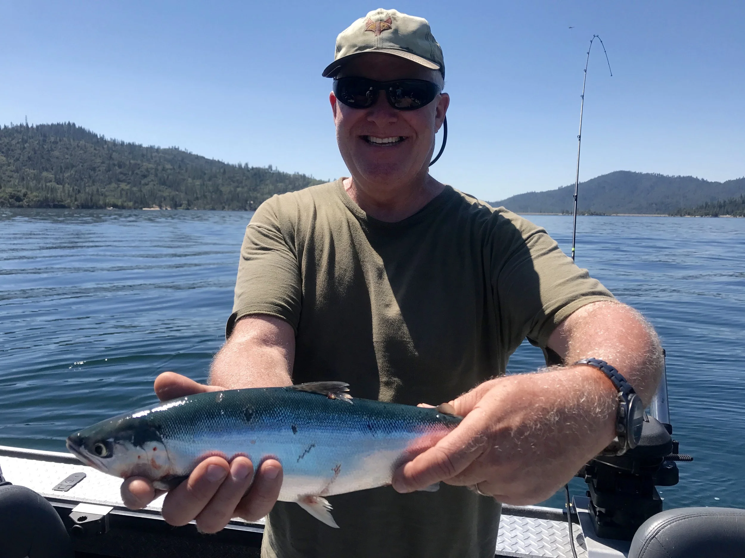 Whiskeytown Lake Kokanee fishing report 7/5