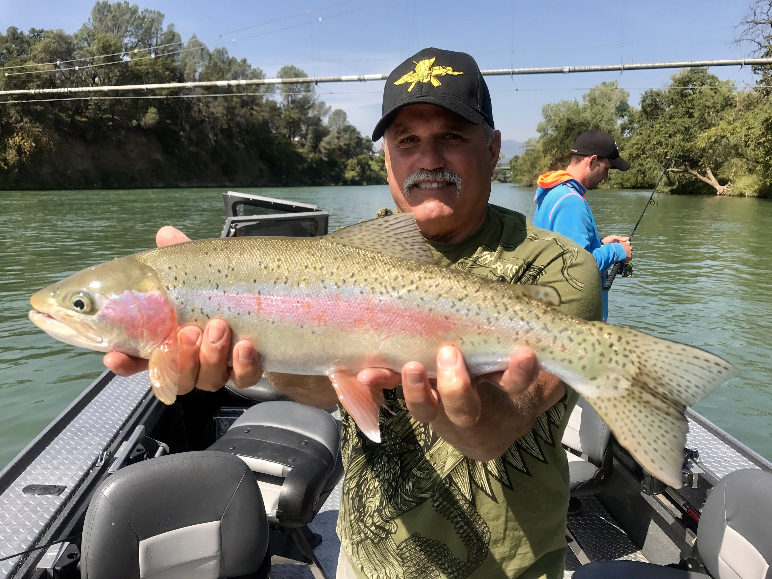 Sacramento River steelhead trout is pretty good still and there are some quality fish being caught every trip!