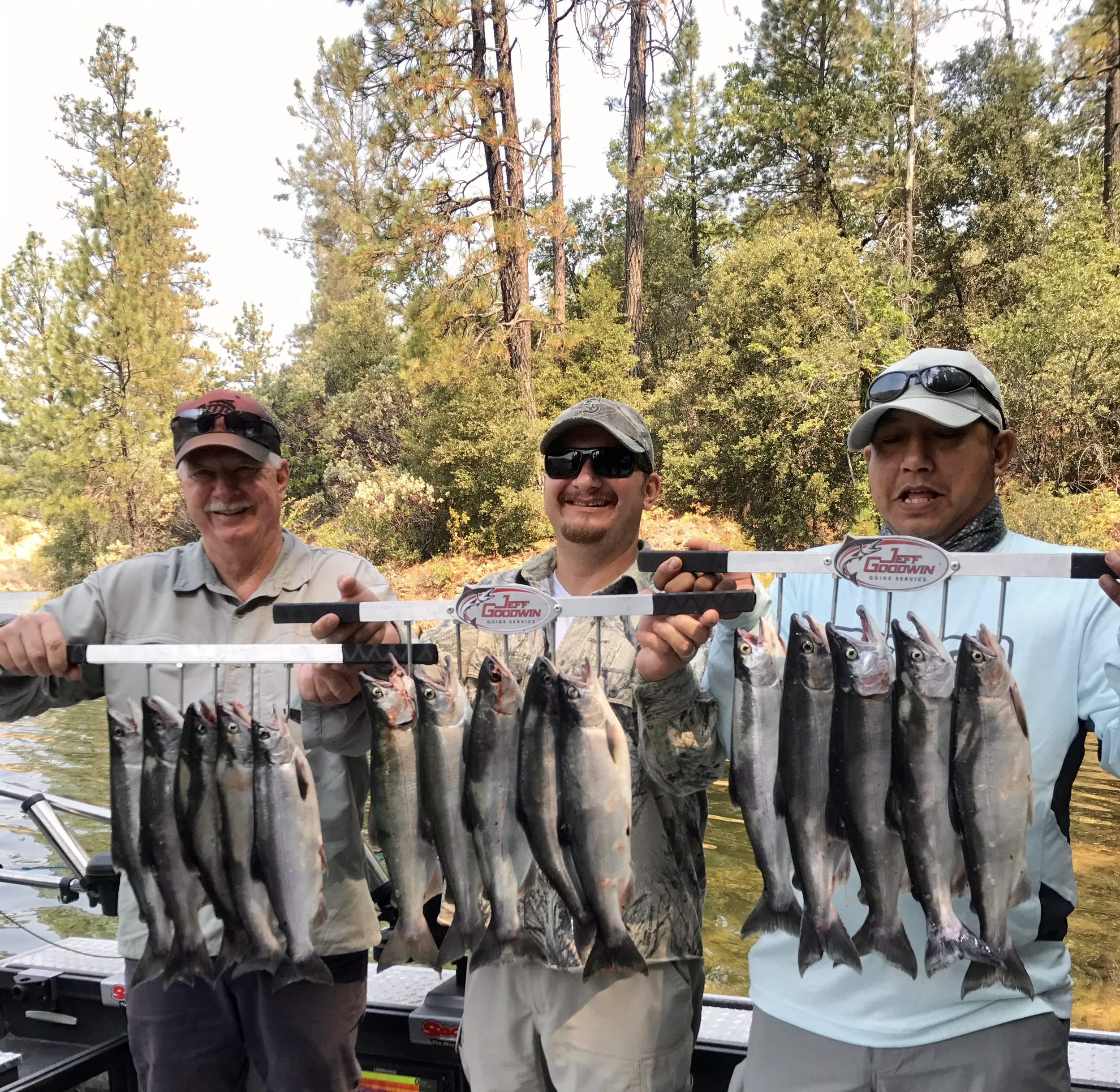 Limits of Whiskeytown lake Kokanee salmon this week!