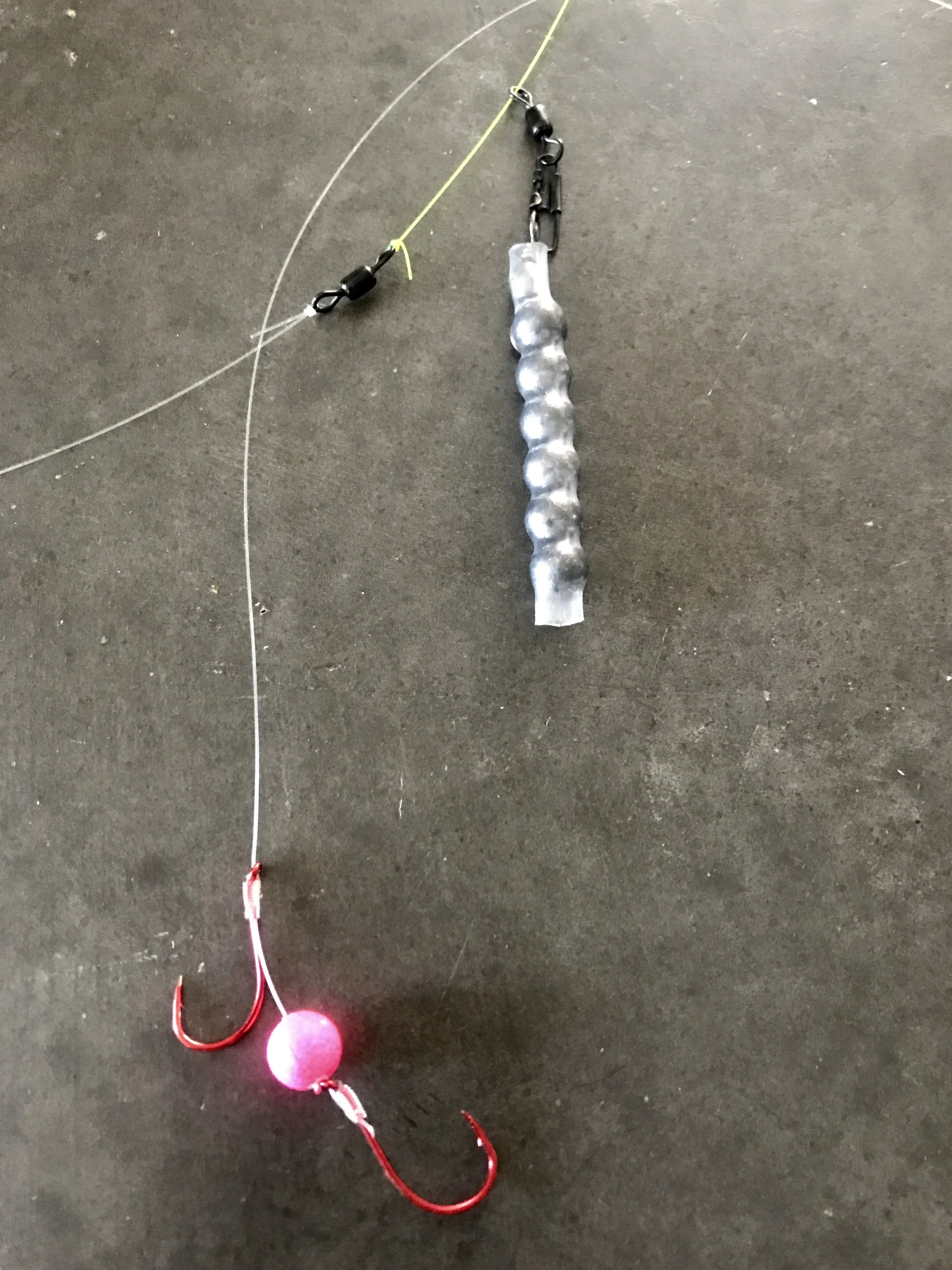 My standard drift fishing set up.