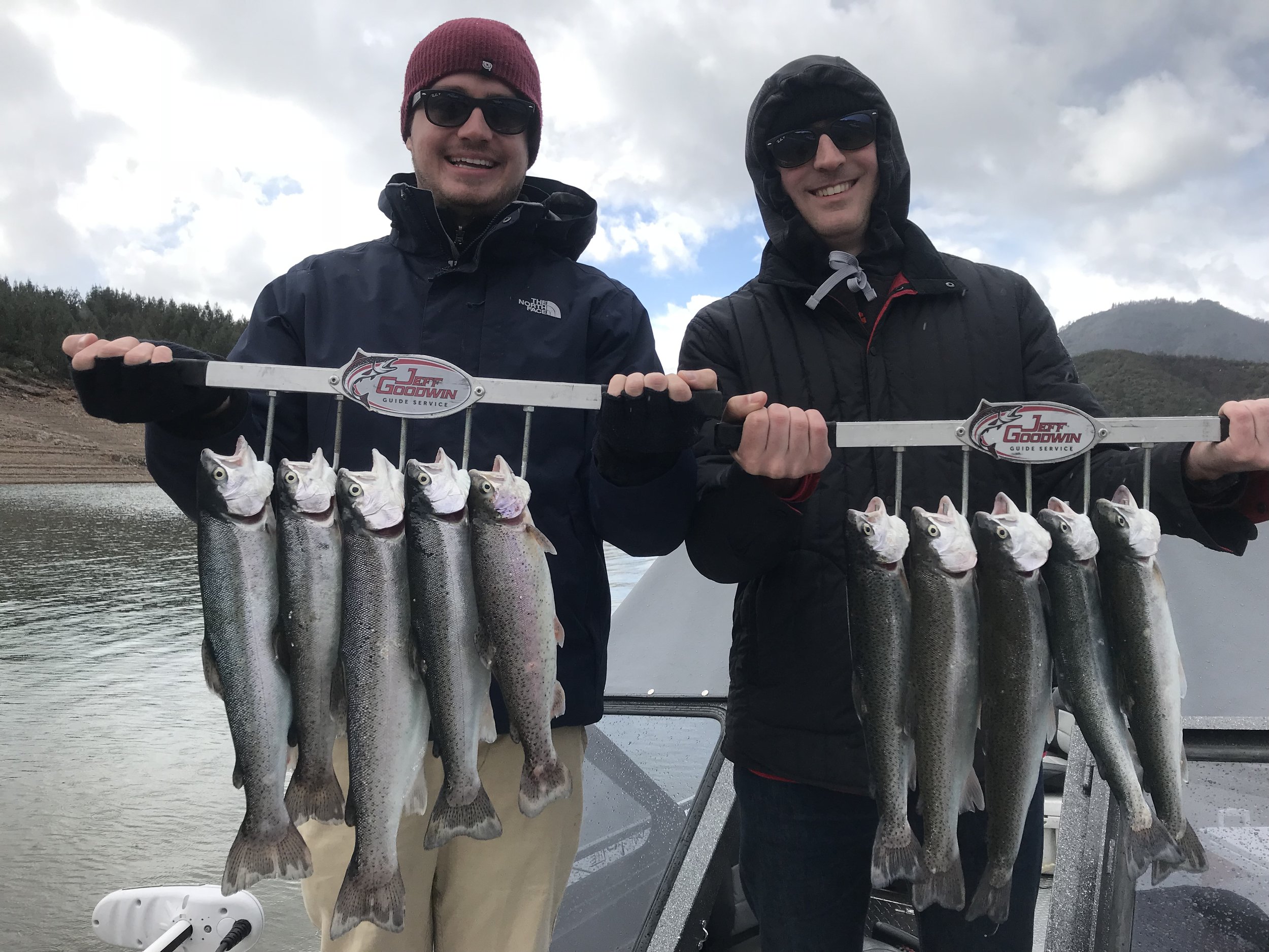 Shasta Lake trout fishing is very good! — Jeff Goodwin Fishing