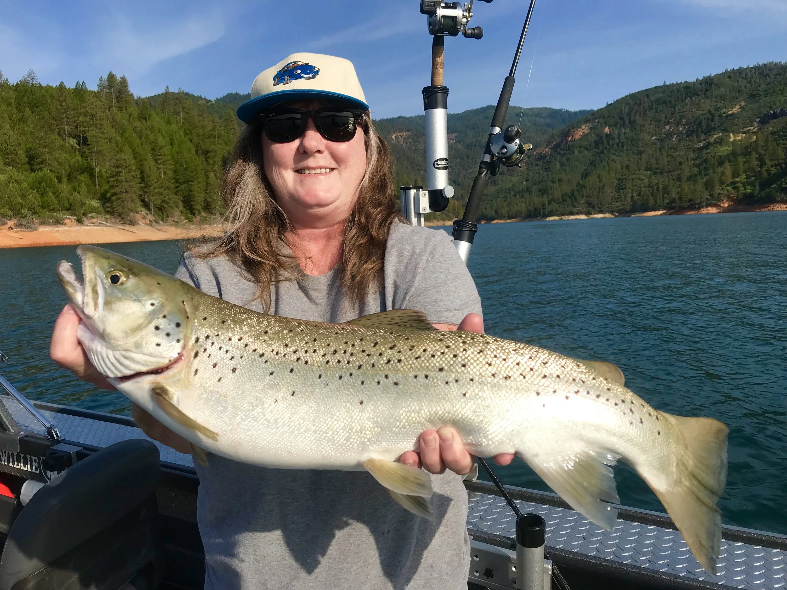 Shasta Lake fall trout season begins!