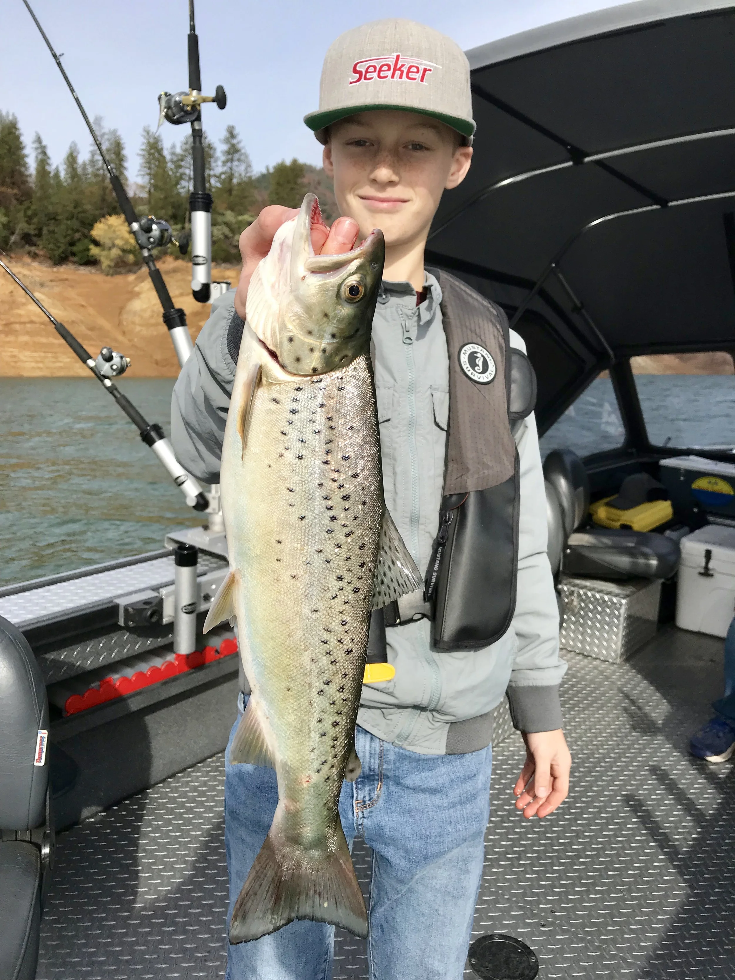 Brown trout #4 for the Moore boys today!
