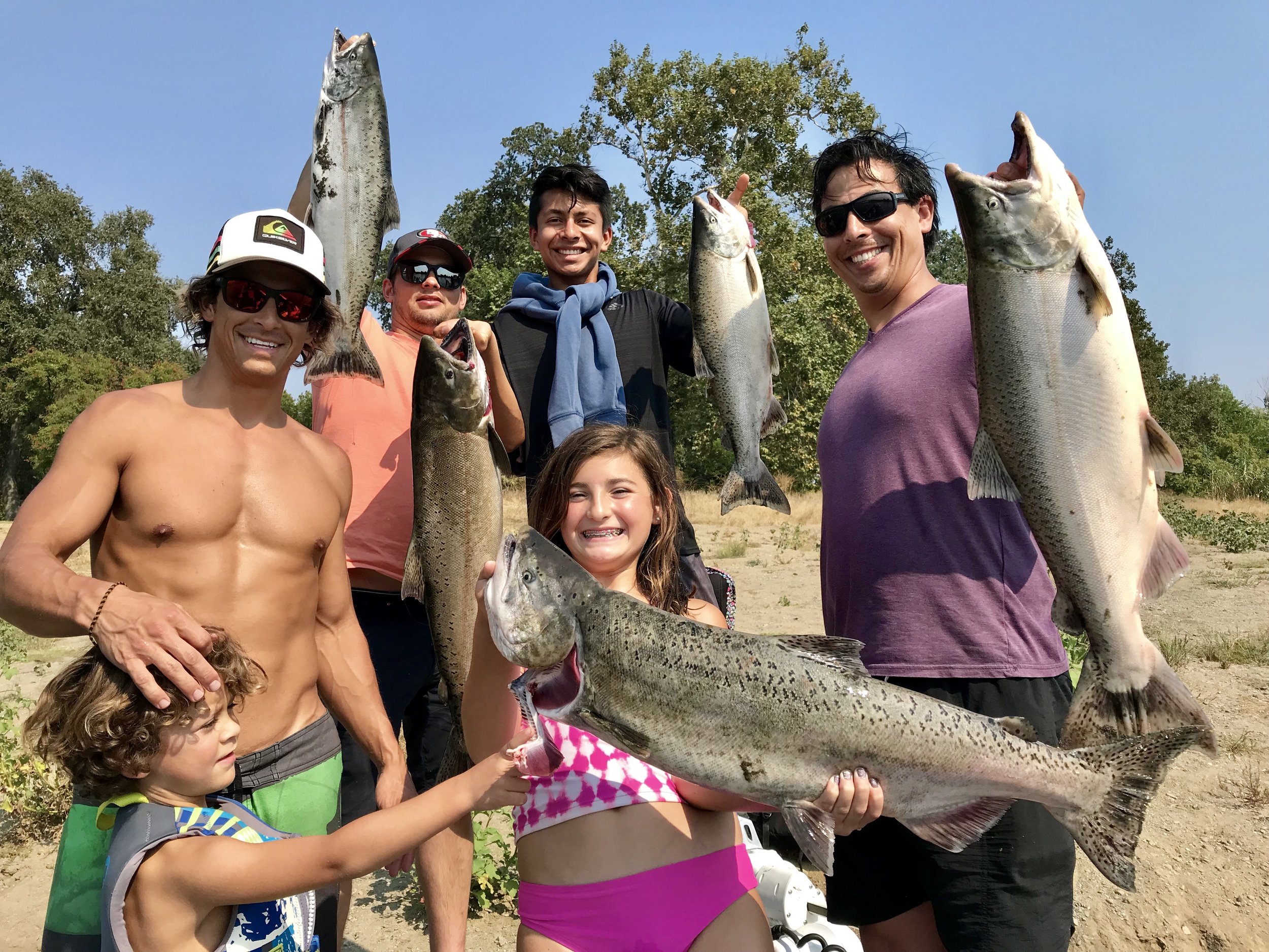 Come fish with us and bring family or friends, its a great trip for all!