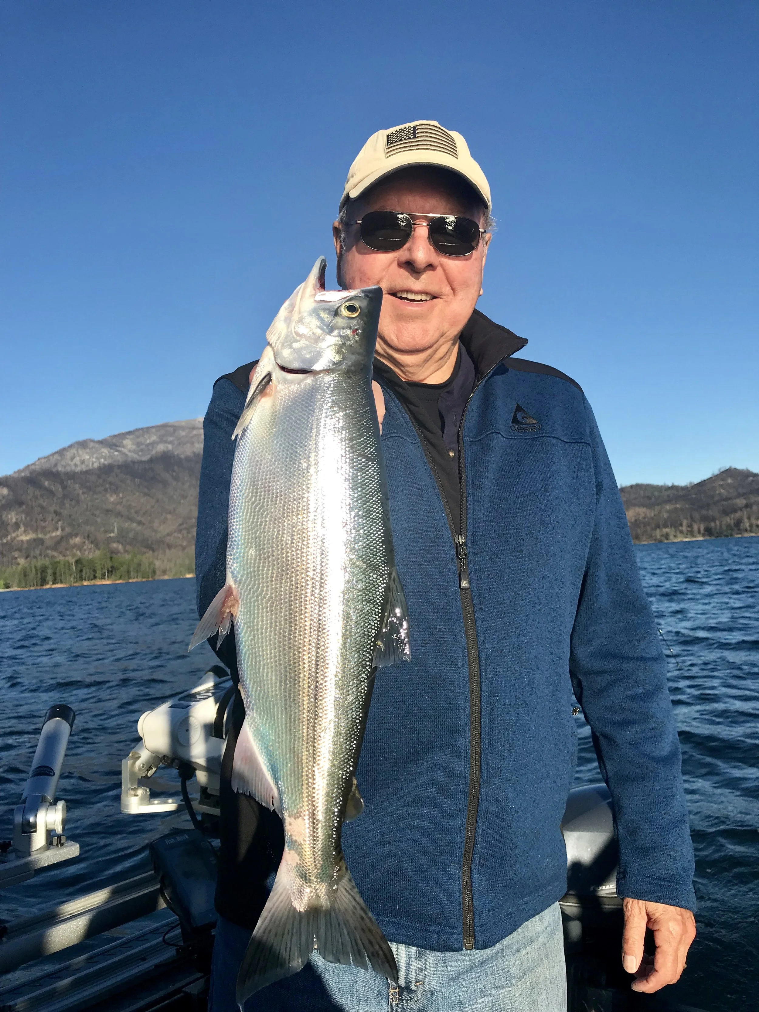 June 2019 Whiskeytown Lake Kokanee salmon!