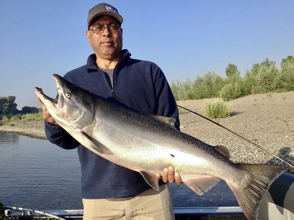 Sacramento River King salmon season is just about to kick off! Book your 2019 King salmon trip with us!