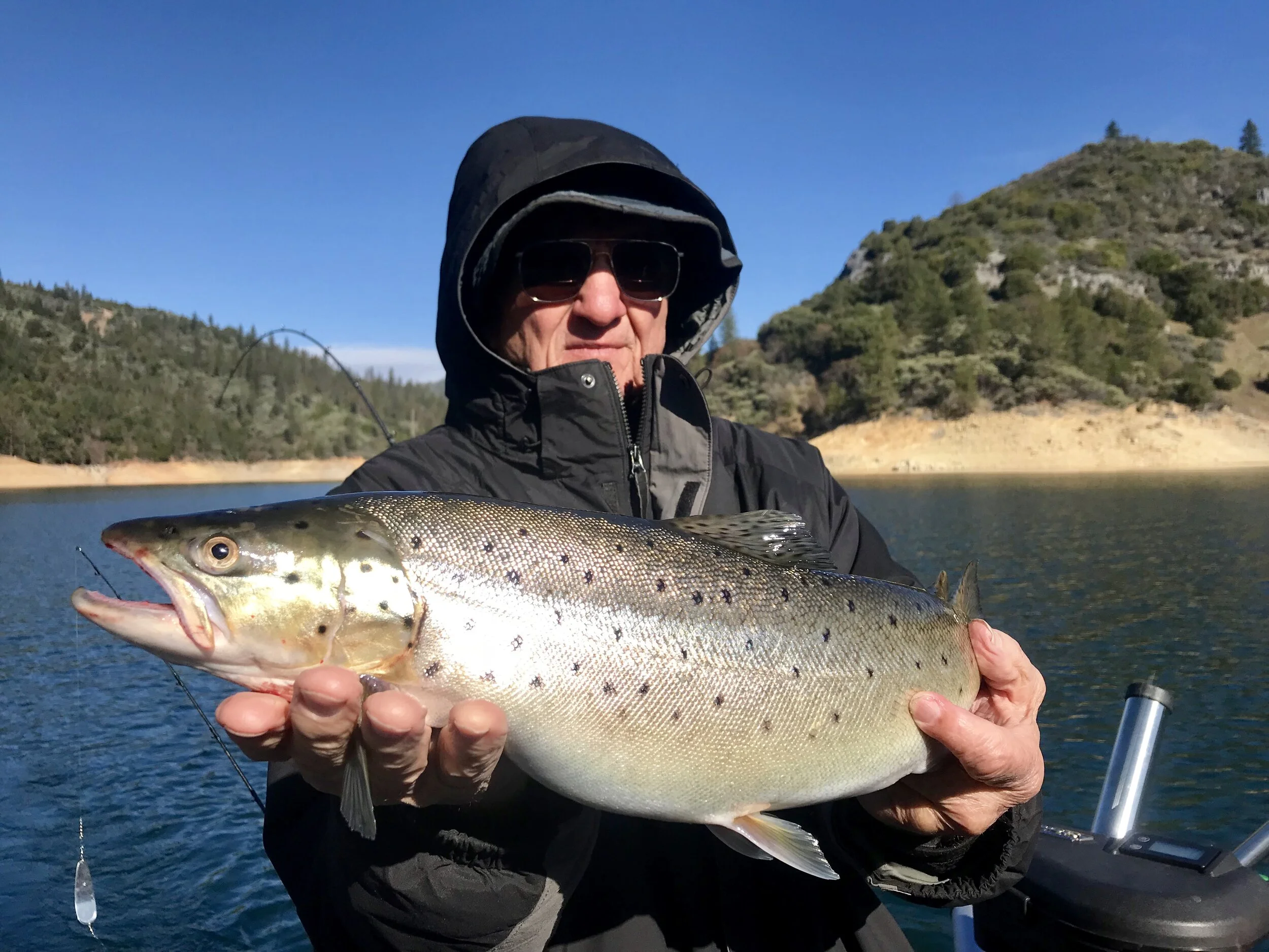 Fishing Shasta Lake in November
