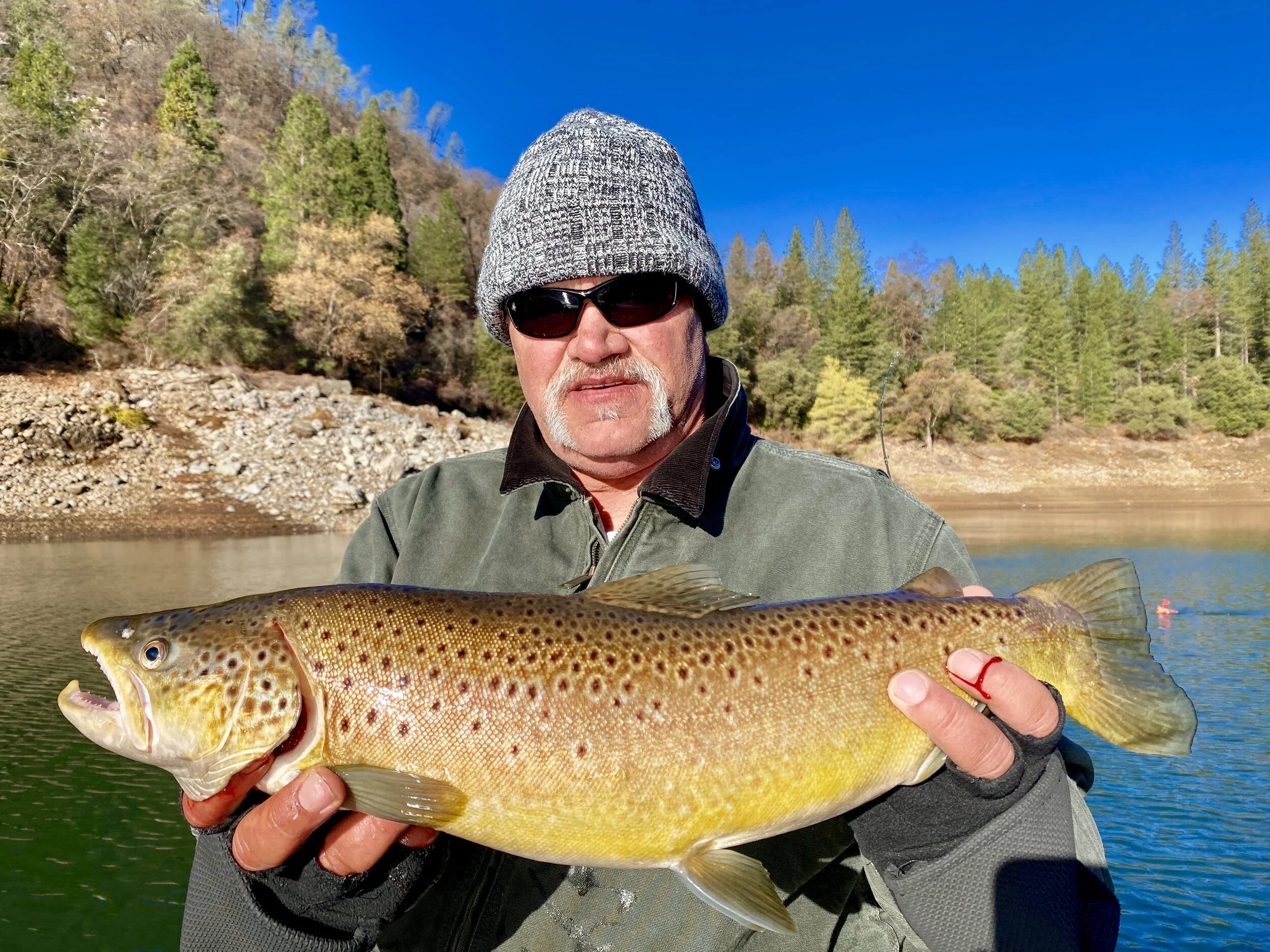 Fishing Shasta Lake In December