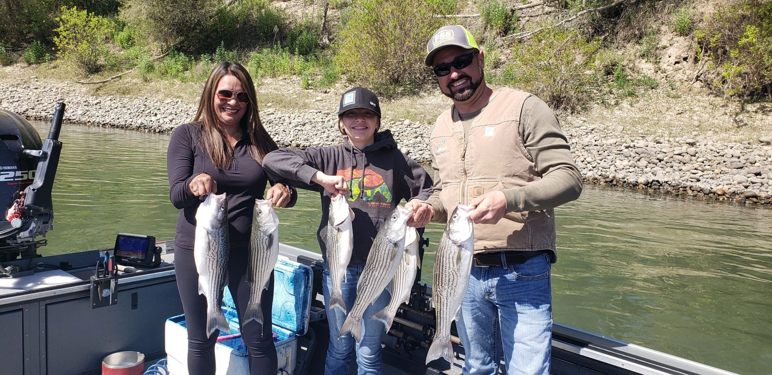 Sacramento River Striped Bass Fishing!