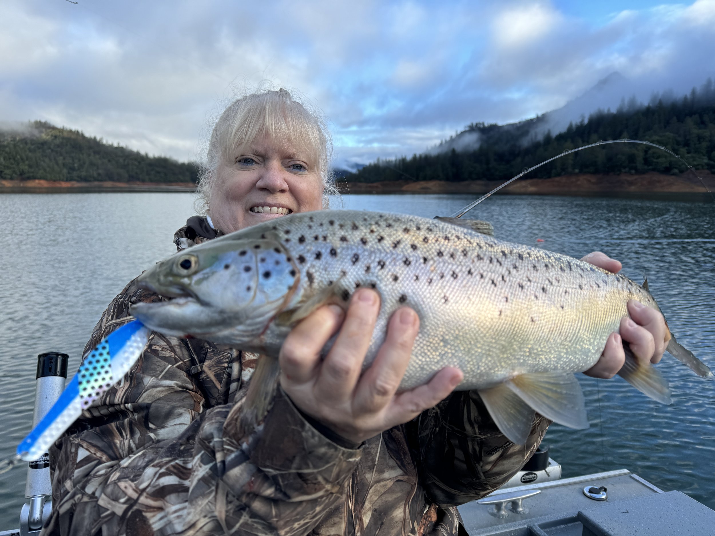 Shasta Lake Brown Trout Report — Jeff Goodwin Fishing