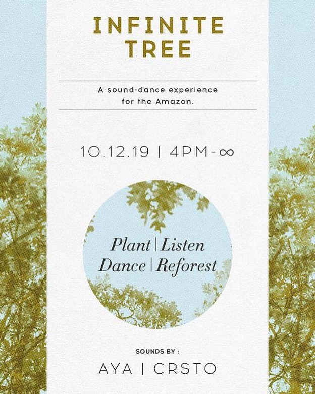 Join me in LA next wknd! Playing w @ayameditation &amp; @crstomusic - will be epic experience and amazing people - all benefiting the Amazon ✨🌎✨ tickets and more info &mdash;-&gt; infinitetree.org