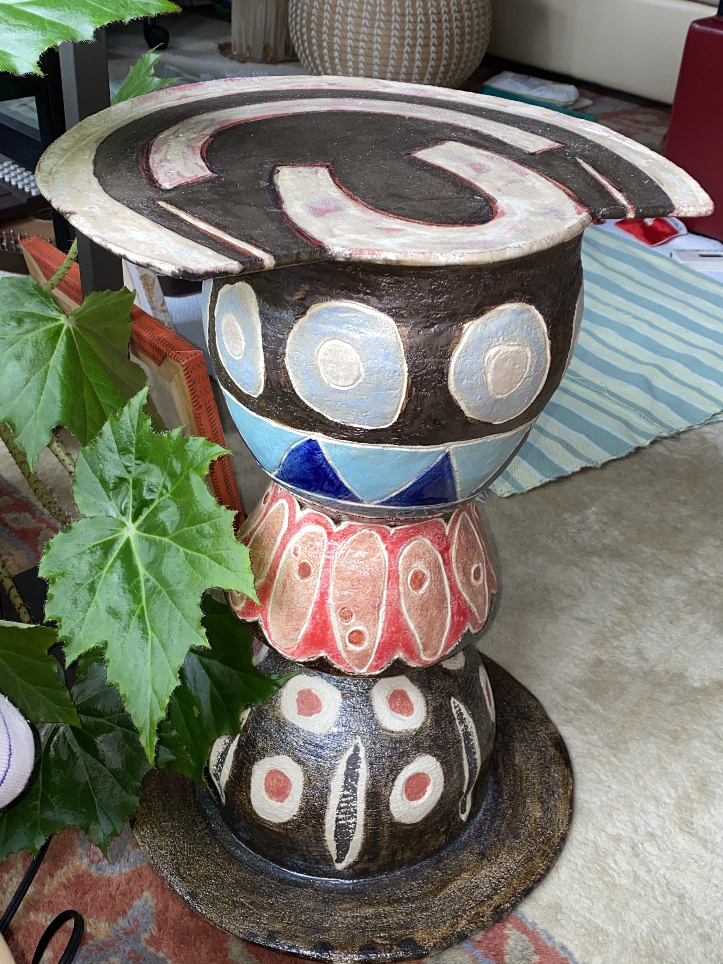 Tribal Stools or Decorative side table