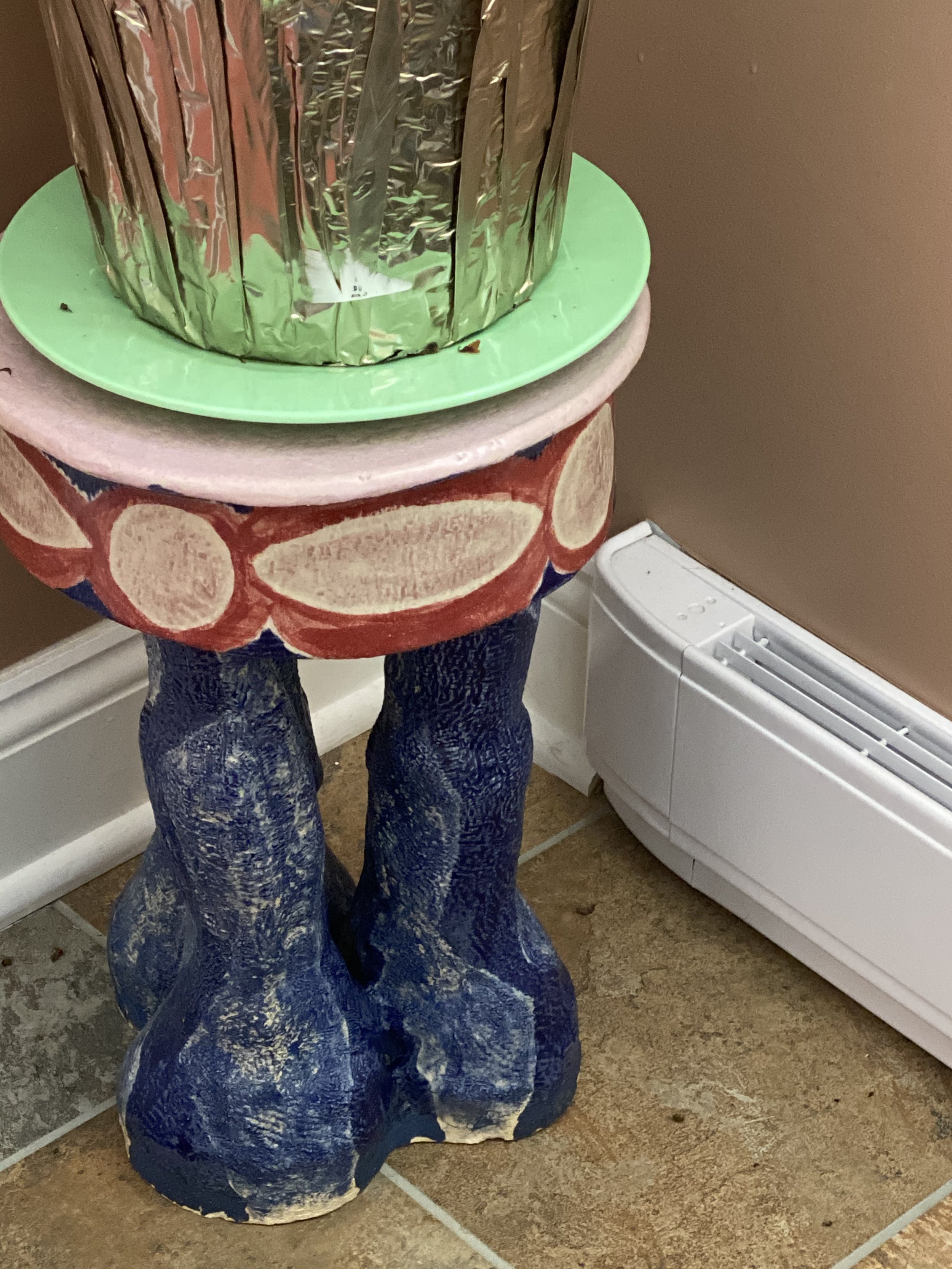 Sculpted Side Table