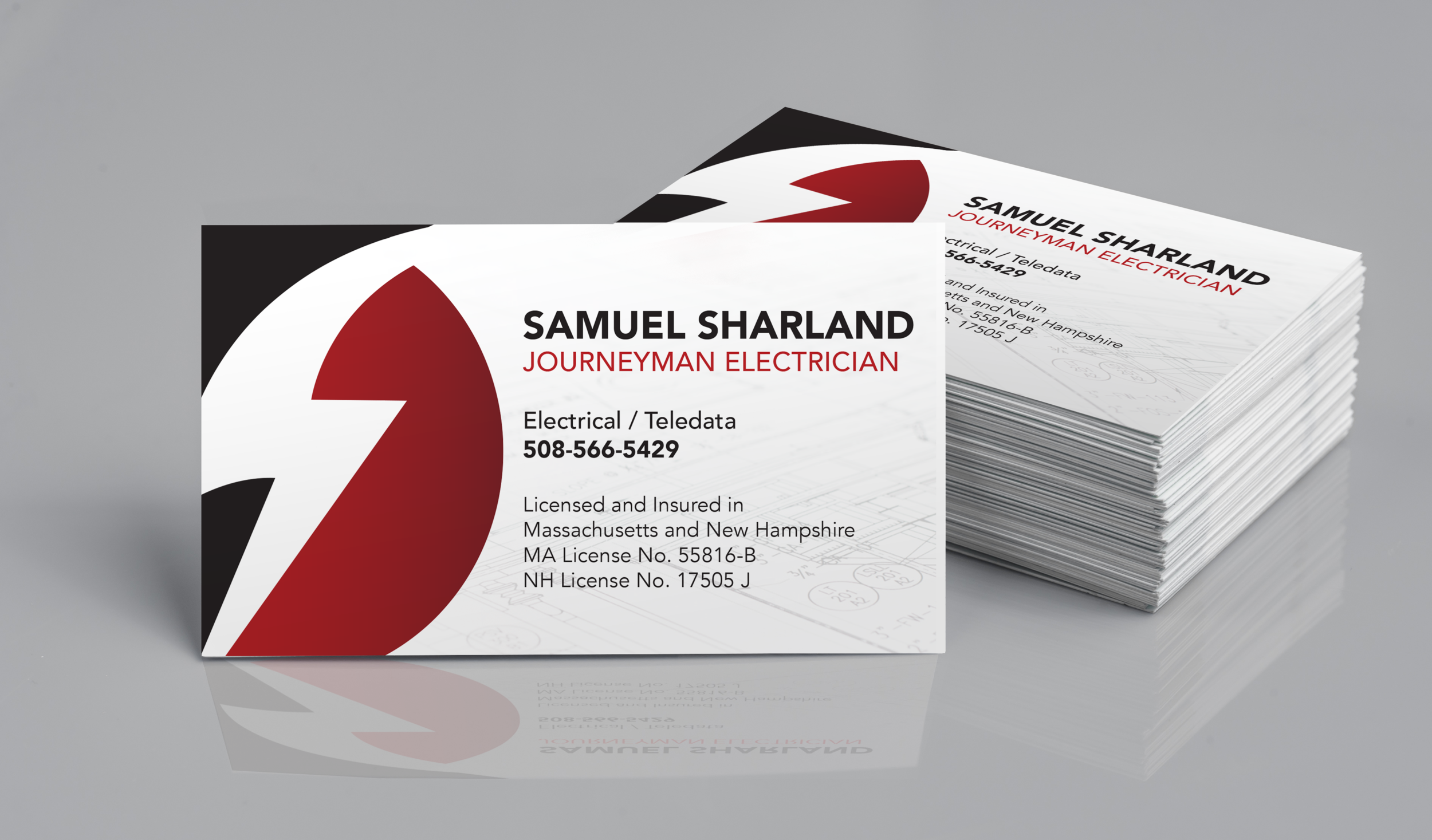 Samuel Sharland, Journeyman Electrician