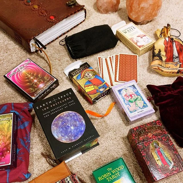 Another super fun Intuitive Tarot Reading workshop last night! Thanks, Jodi Harary, for leading this amazing class, and for my reading! All three of mine were dead-on, and I so enjoyed reading others, and each validated the messages. Feels good to wo