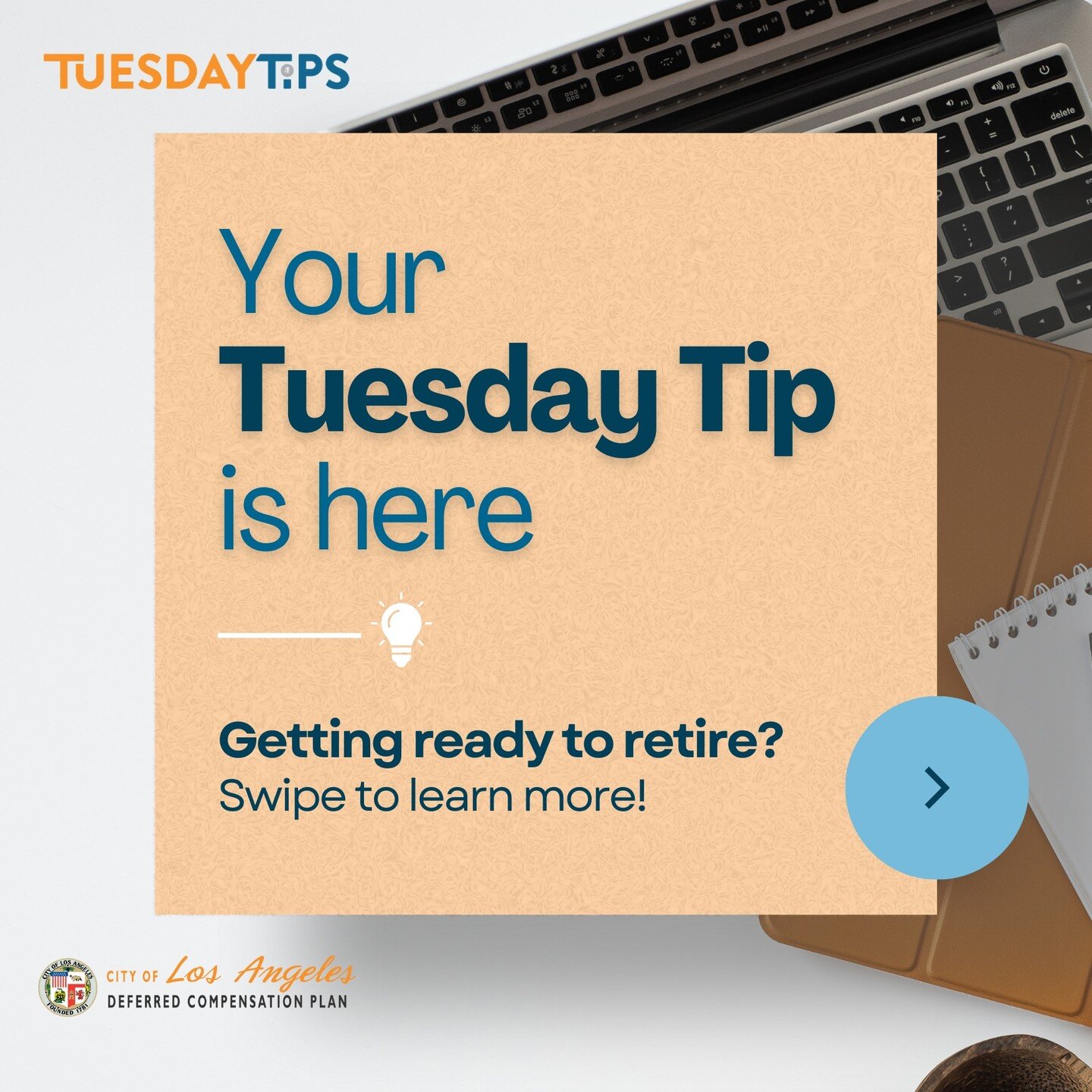 Ready to learn more about retirement-readiness? Join us on Wednesday, March 15, 2023 at 12:00 p.m. for a wide-ranging discussion about getting prepared for retirement with the DCP. Visit LA457.com/money-matters or check out the link in our bio to reg
