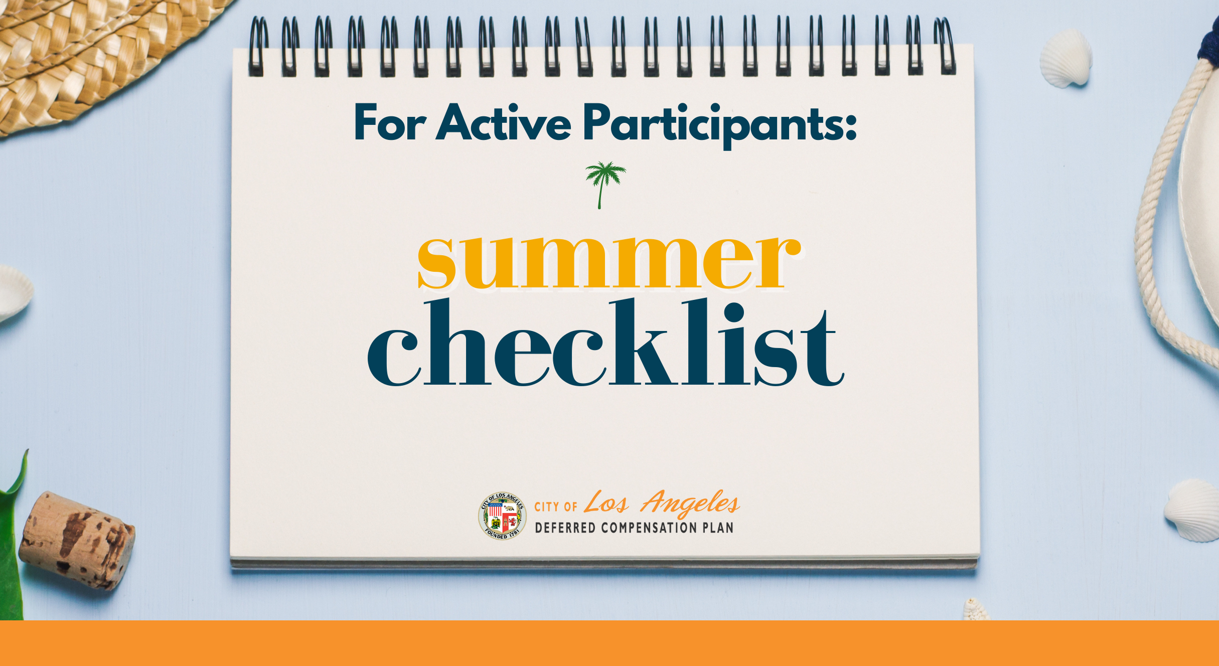 Active Participants: Here's your DCP Summer Checklist!