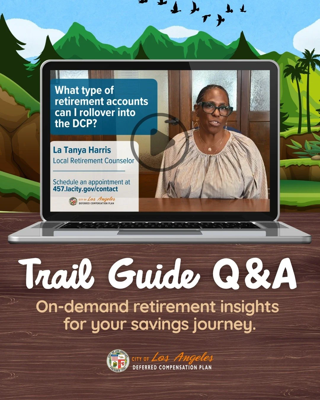 The DCP Local Retirement Counselors (better known as your &ldquo;Trail Guides&rdquo;) are with you every step of the way on your journey to and through retirement. That&rsquo;s why this week we&rsquo;ve added a new video highlighting the types of acc
