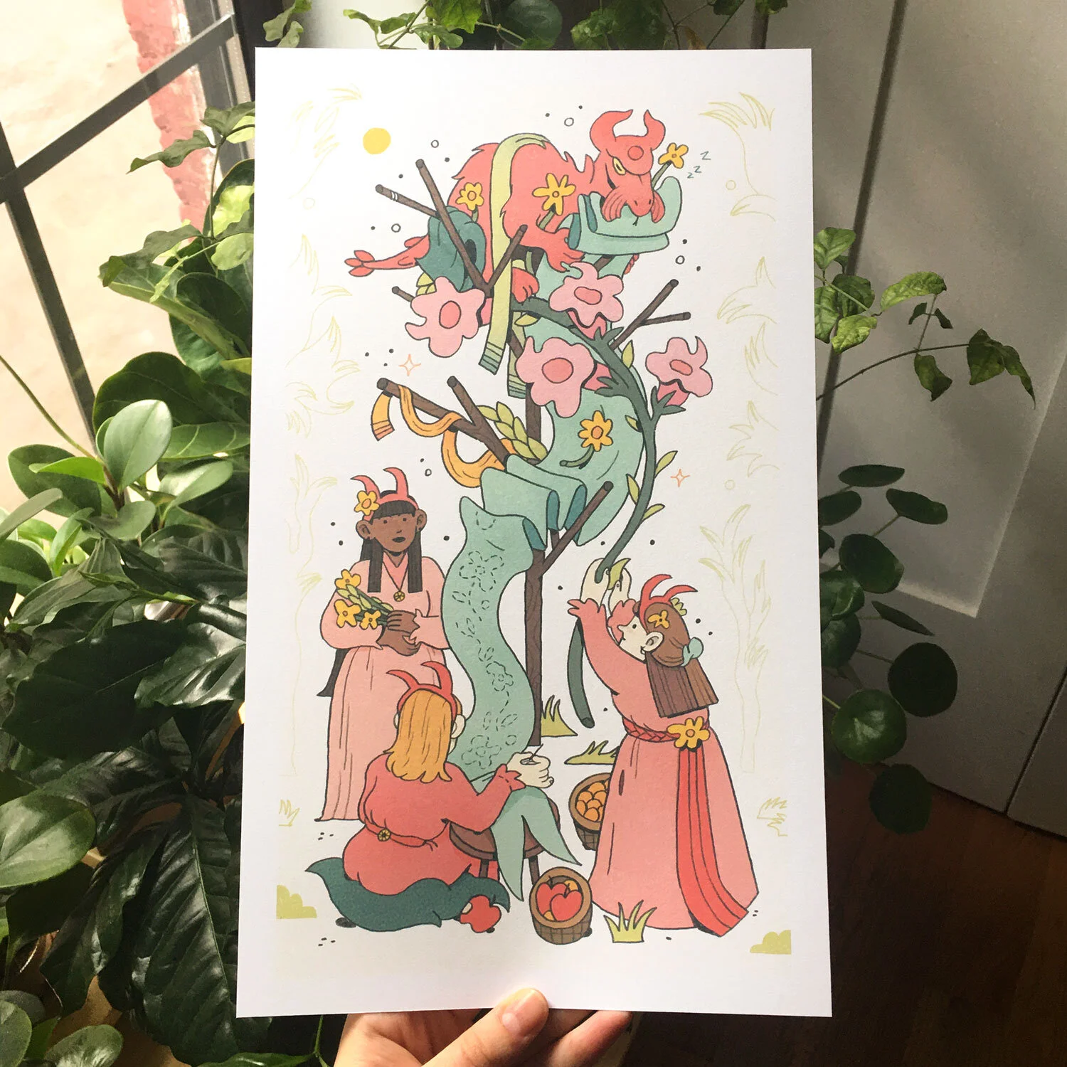 SNAPDRAGON RITUAL Digital Print — ASH NICO DELEON