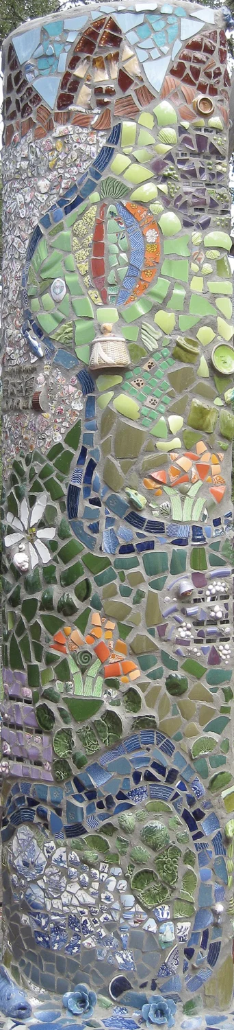 4. Napa River Stele by Ann Shelby Valentine