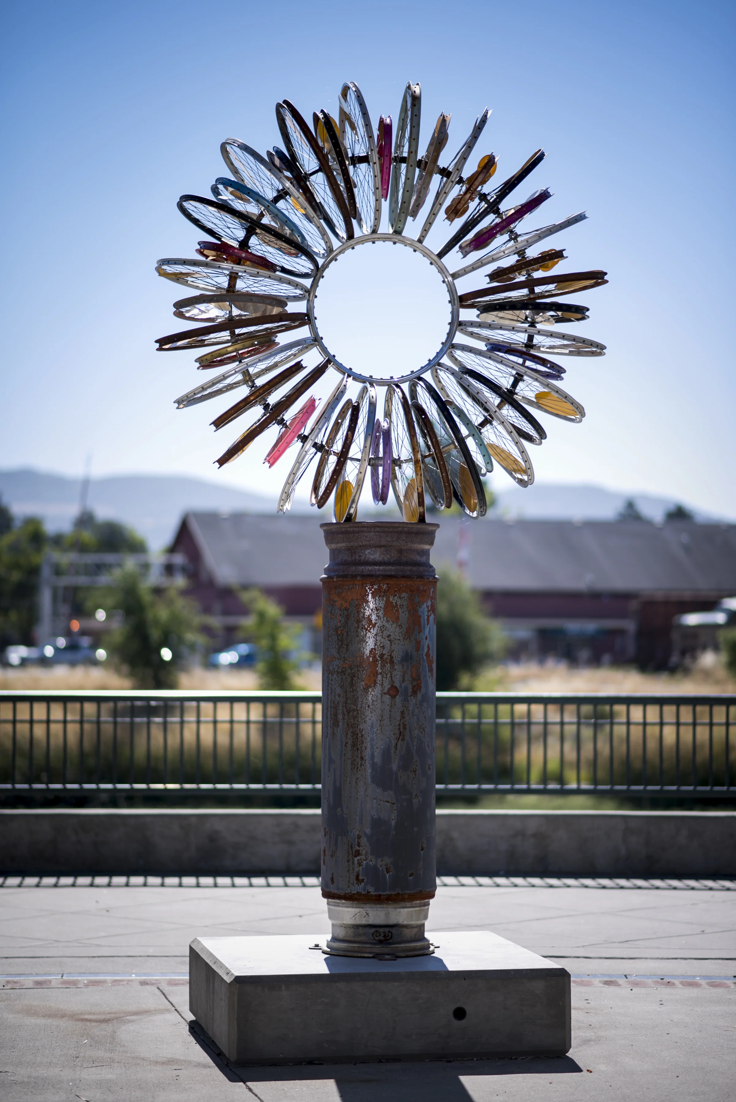 7. Solar Flare (from chaos to symmetry) by Patricia Vader