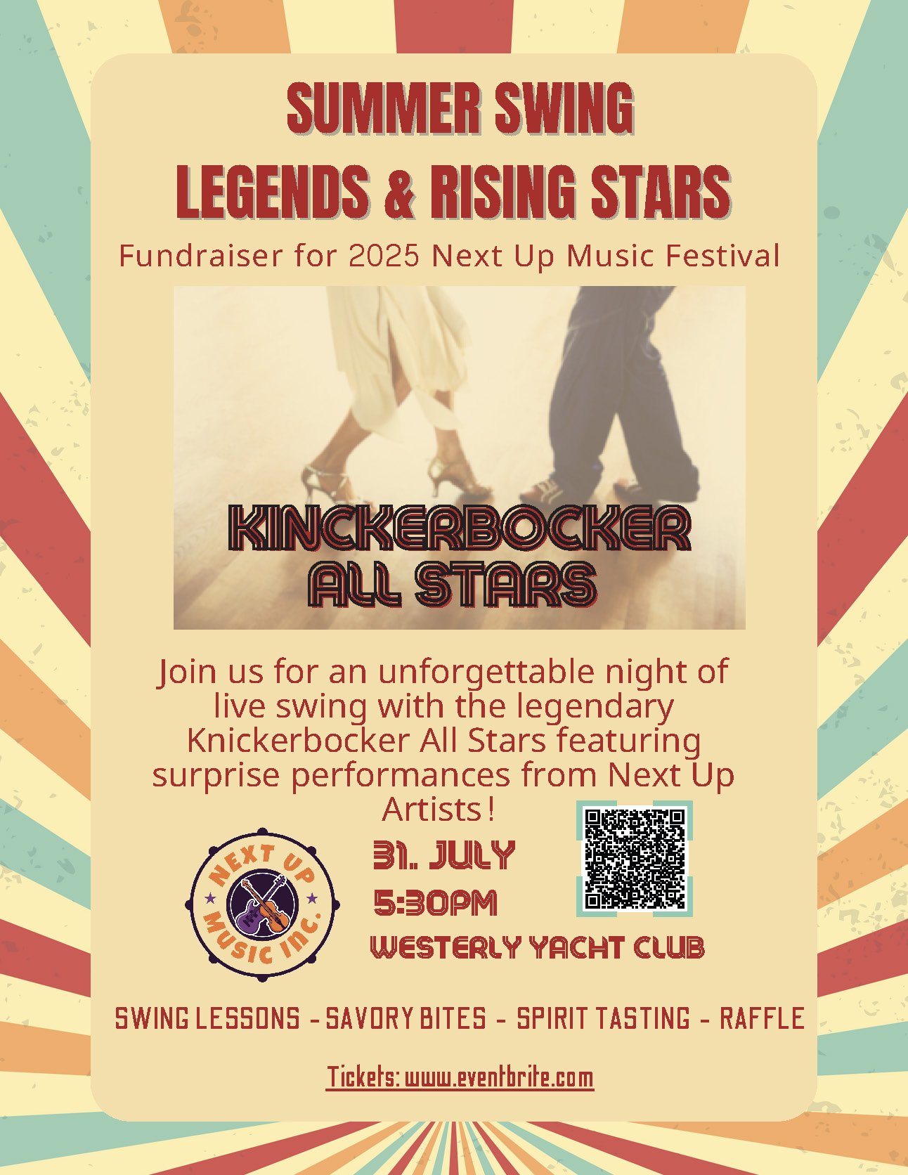 Westerly Yacht Club - NUMI Fund raiser