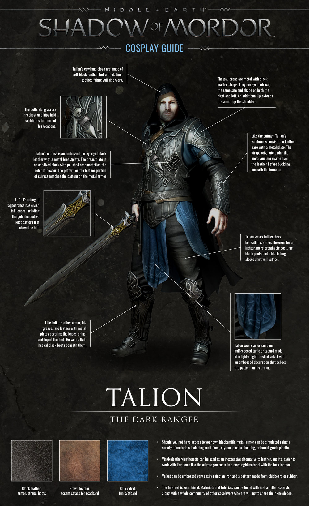 Cosplay And Runes In Free Shadow of Mordor DLC