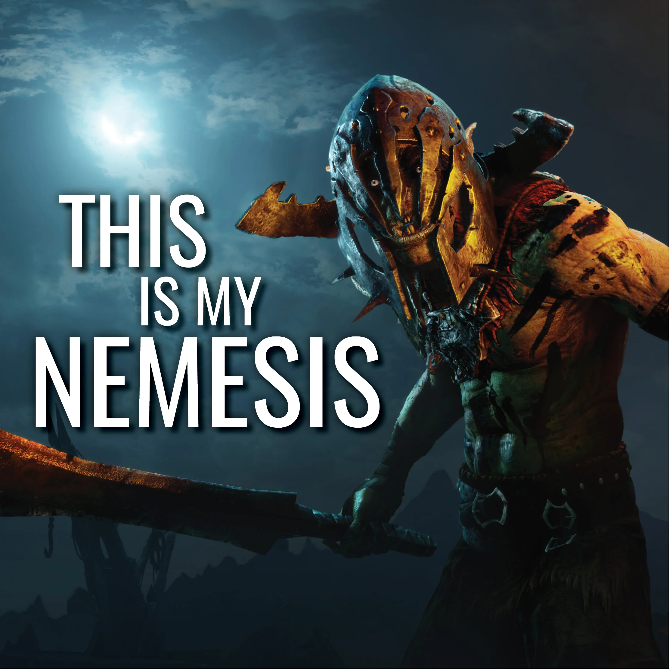 Created a type treatment for a campaign asking players to share screenshots of their favorite/most hated Uruk, the creatures that players primarily encounter on their adventures.