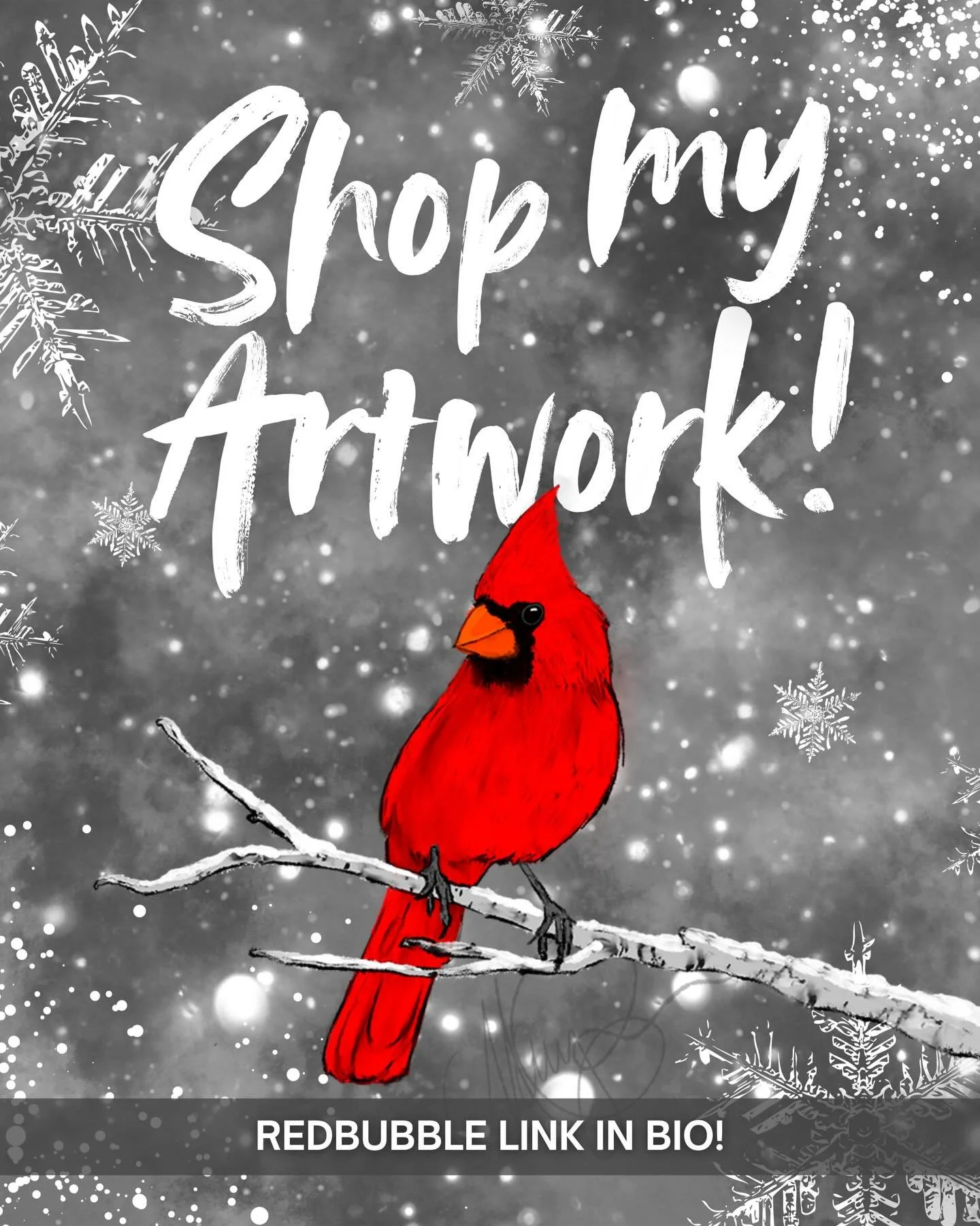🔗 in bio to my Redbubble!!
.
#seattleartist #shoplocal #shopsmallbusiness #supportartists #shopartists #christmas #christmasshopping #holidayshopping #holidaygiftguide #giftshopping
