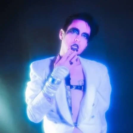 Big shoutout to @eirflux for playing my request of &ldquo;My Own Private Weimar&rdquo; by @hot.hail.music at @mercuryatmachinewerks  tonight!! 🖤🖤🖤🖤