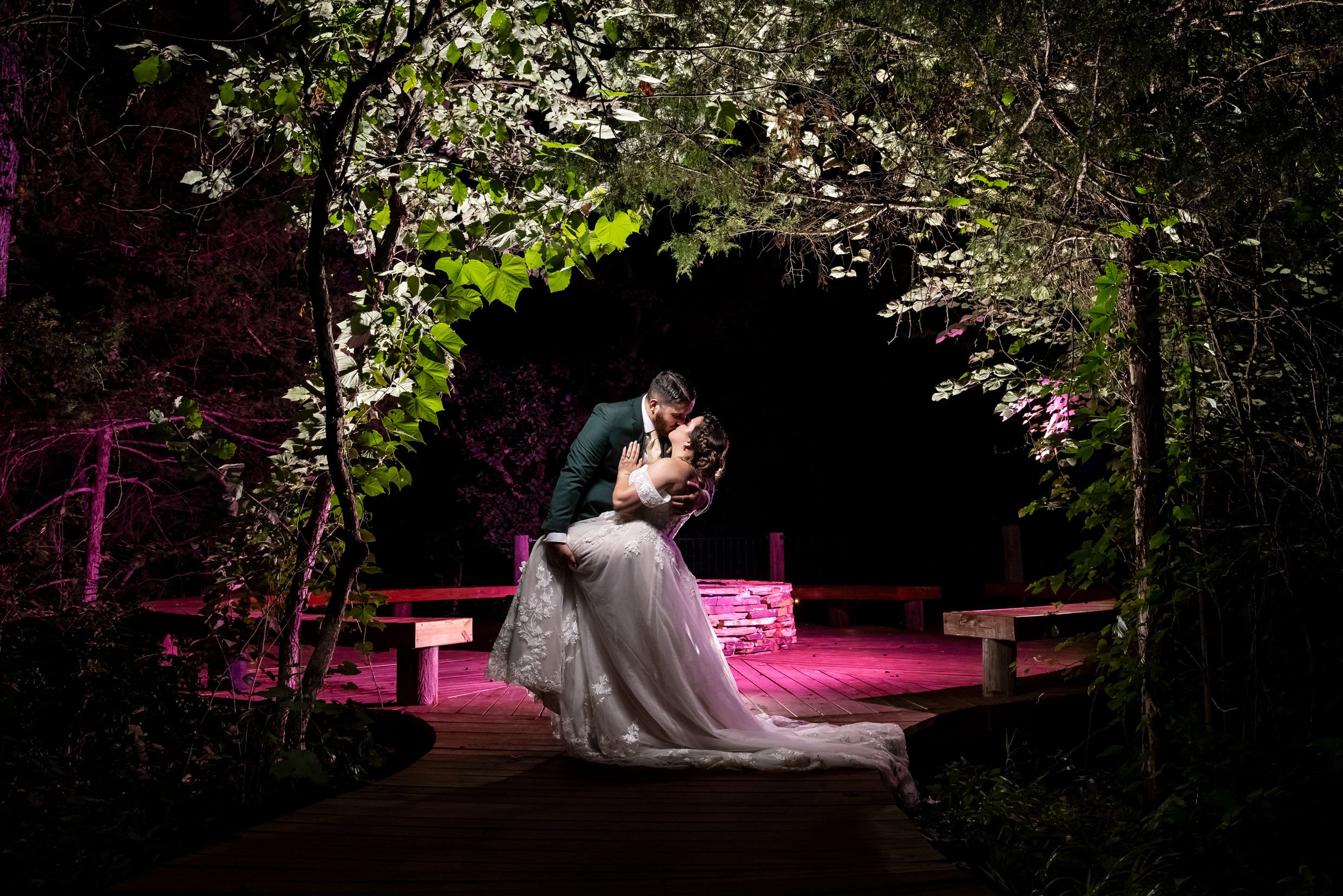 wedding-photographer-photography-okc-edmond-oklahoma-city-beautiful-bride-groom-night-portrait-dip-trees-pink-chadandbriephotography.jpg