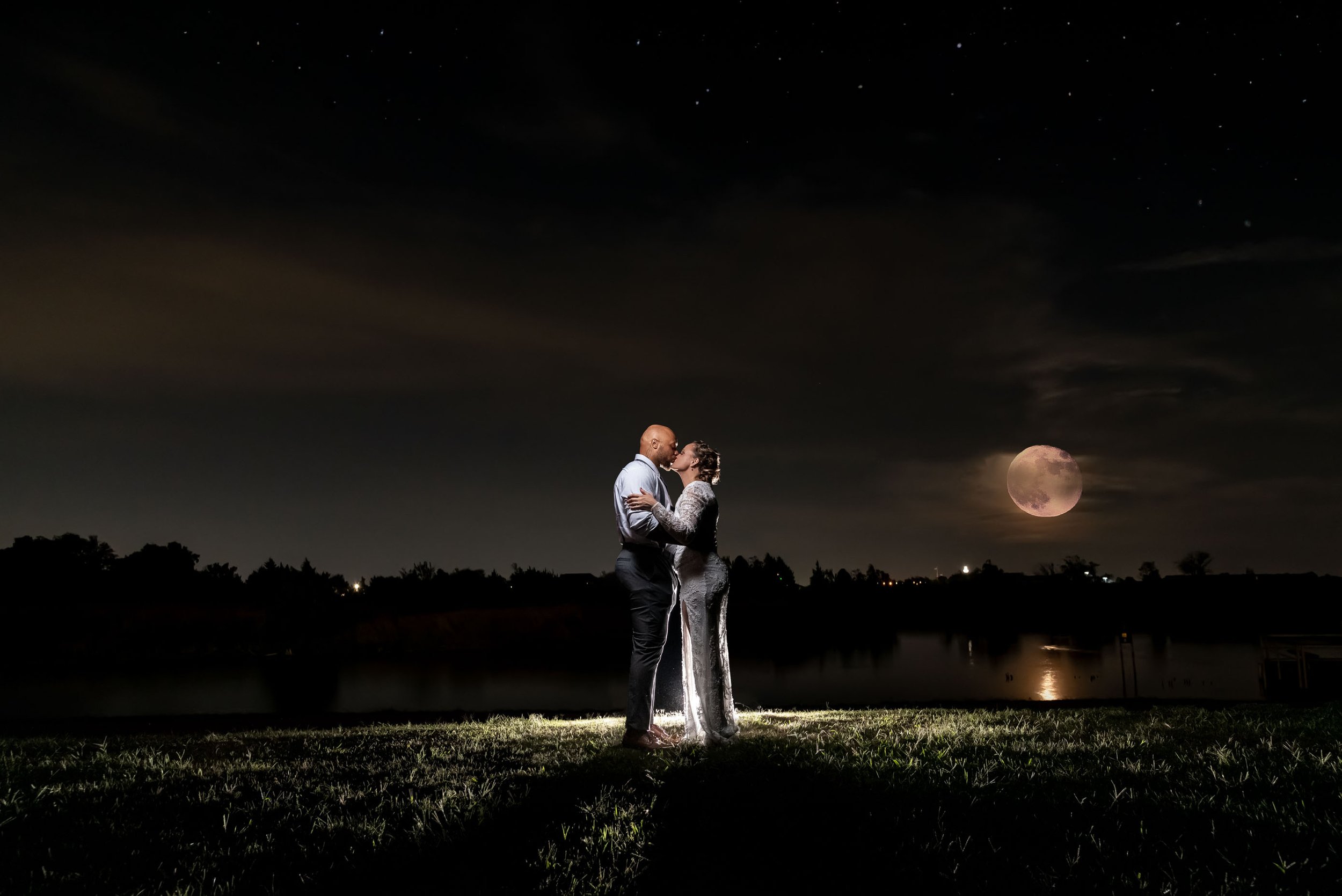 wedding-photographer-photography-okc-edmond-oklahoma-city-beautiful-bride-groom-night-portrait-pond-lake-moon-chadandbriephotography.jpg
