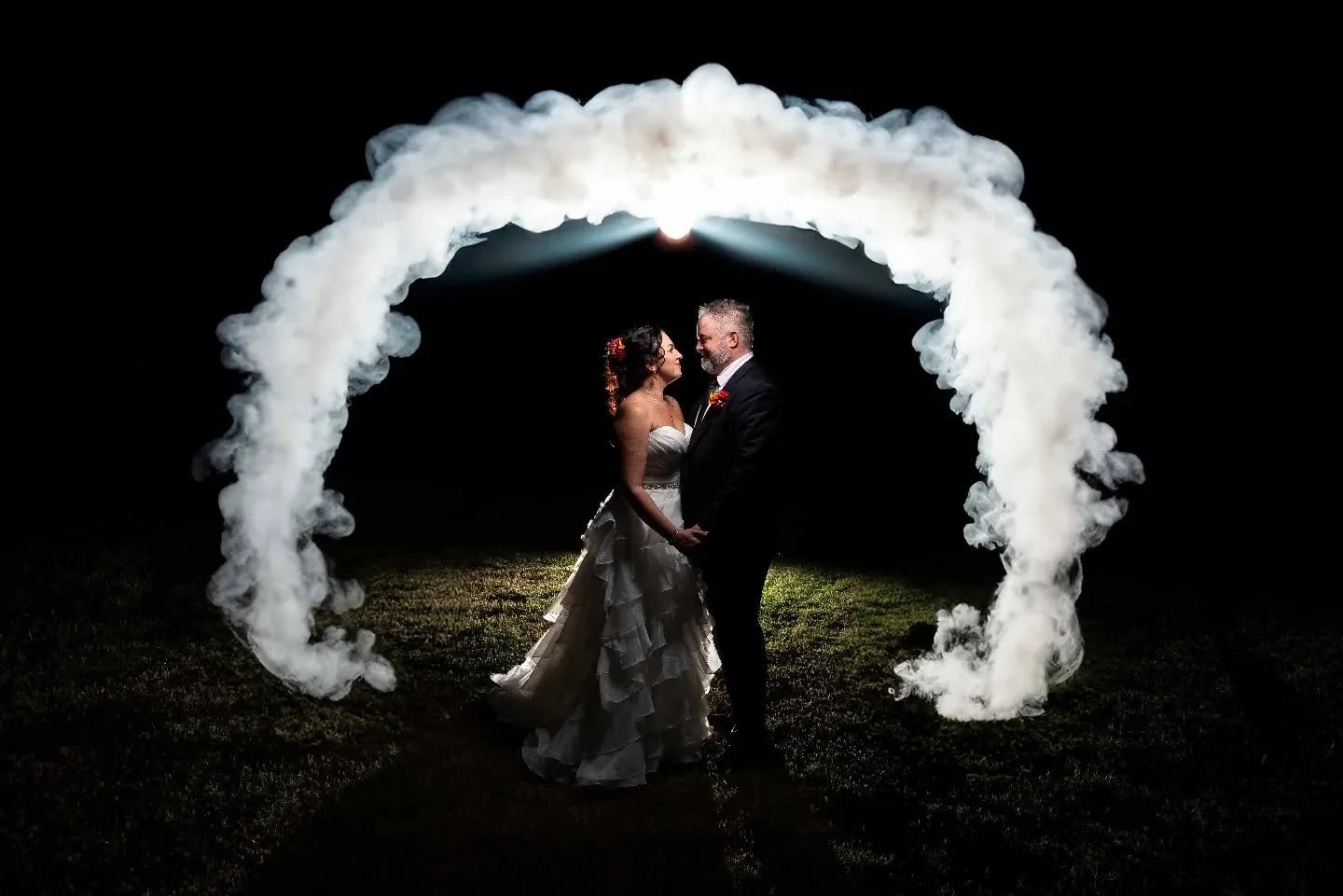 So much fun when we get to use smoke bombs 💨