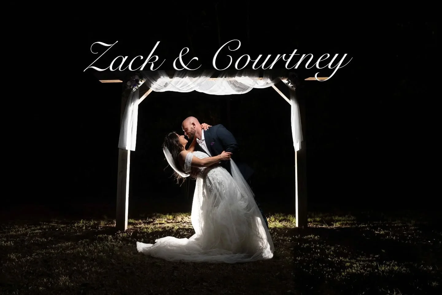 Congrats to Zack &amp; Courtney 🥰

Venue: @wildwoodacresevents