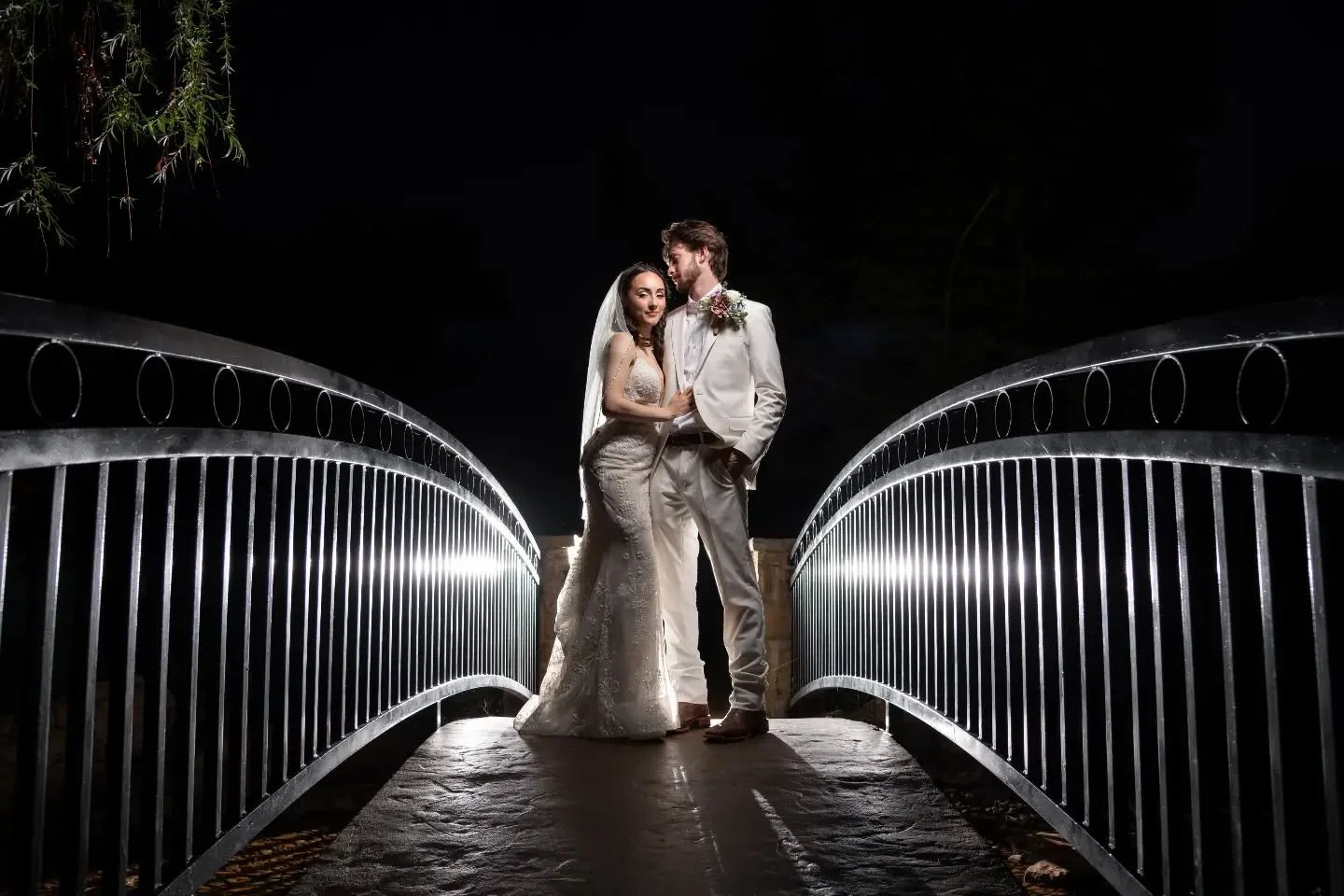 A beautiful night for a beautiful couple ❤️

Venue: @springsvenueedmond 
#whitewedding