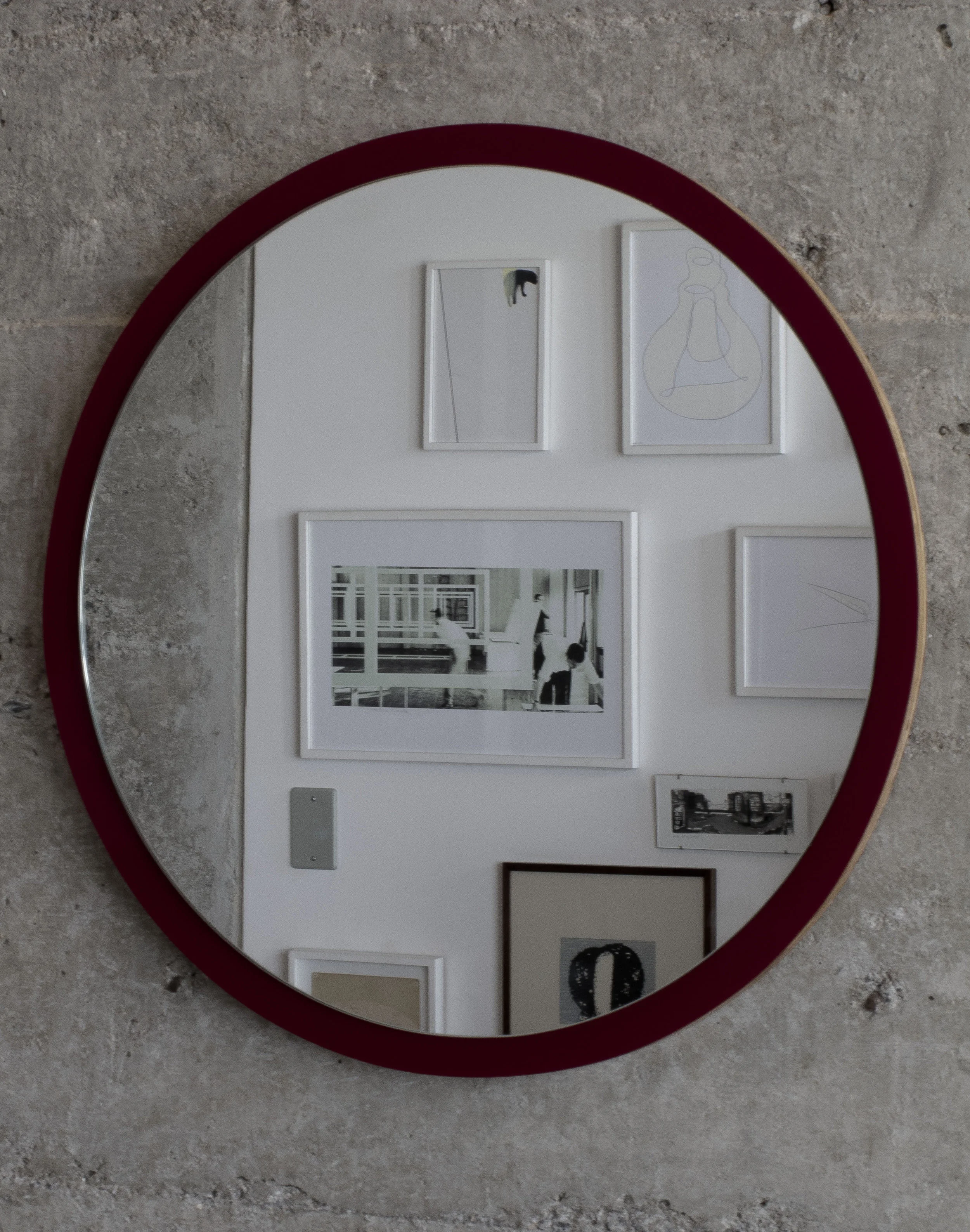  espelho (55 cm de diâmetro) 