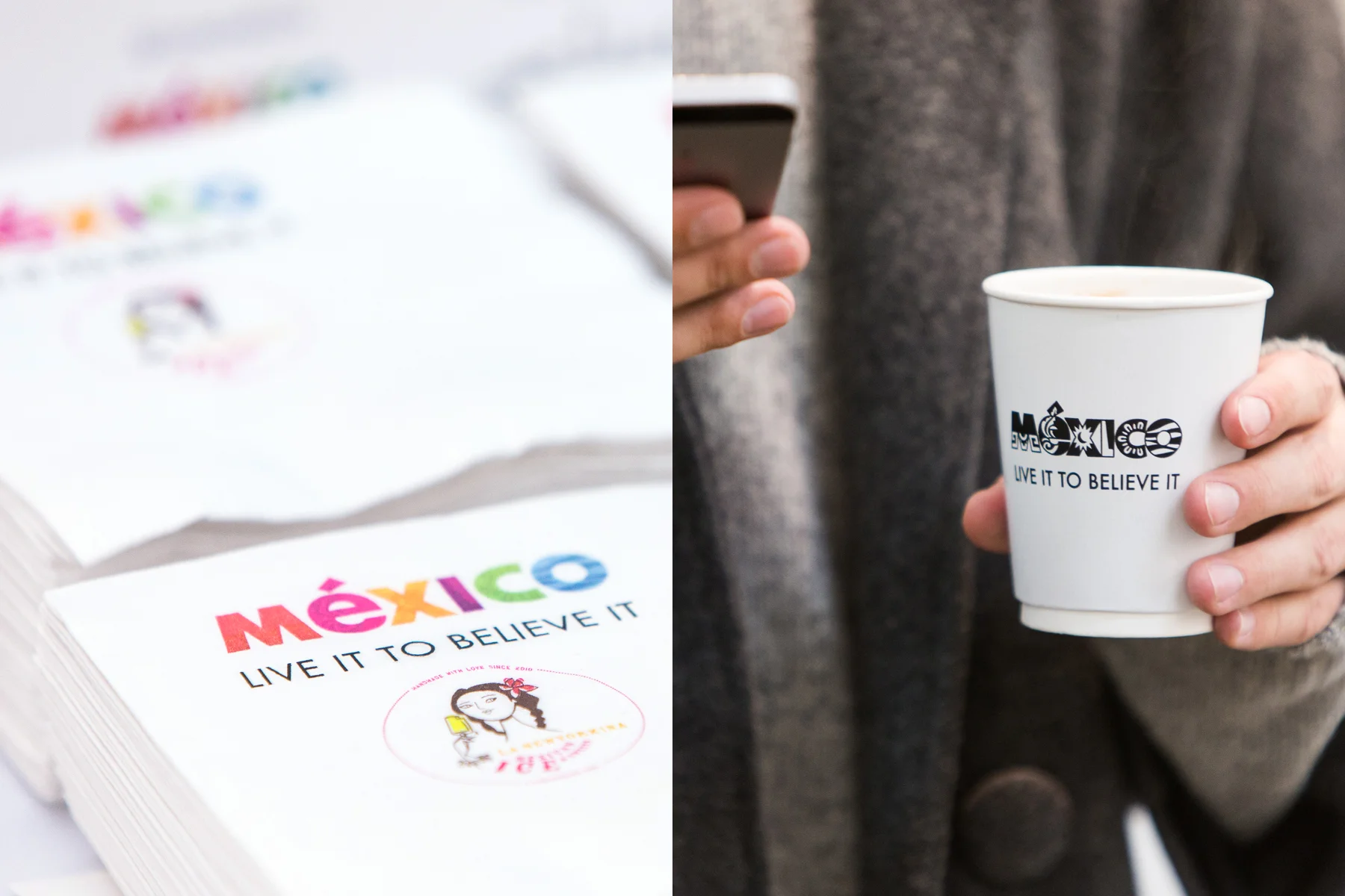  Small collateral included items such as branded napkins and cups.&nbsp; 