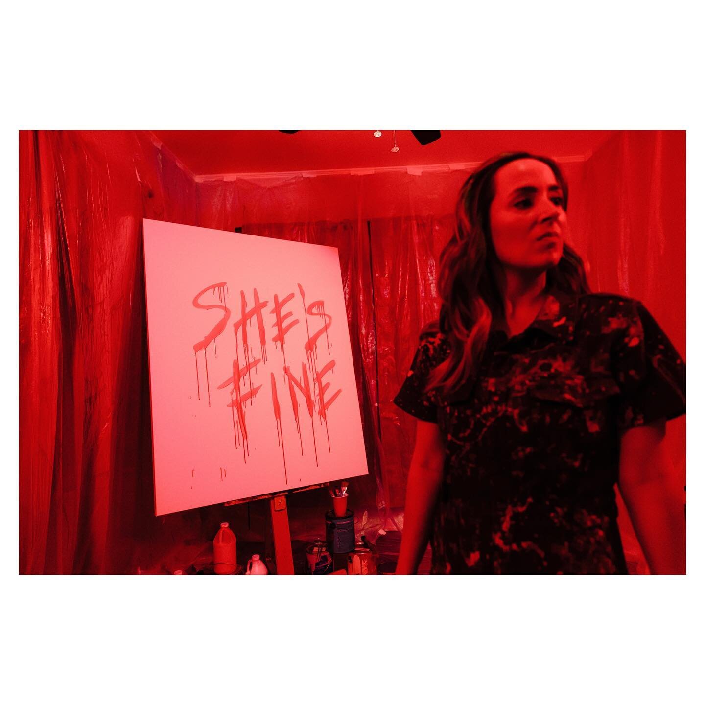 Shout out to the amazing @g_truj for taking BTS and key art photos on set of @shesfinefilm. He stepped in last minute and saved the day. I love being able to look back on the crazy fun times I had directing with this hard working cast and crew.

#bts