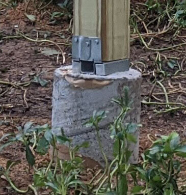 Pillar in place