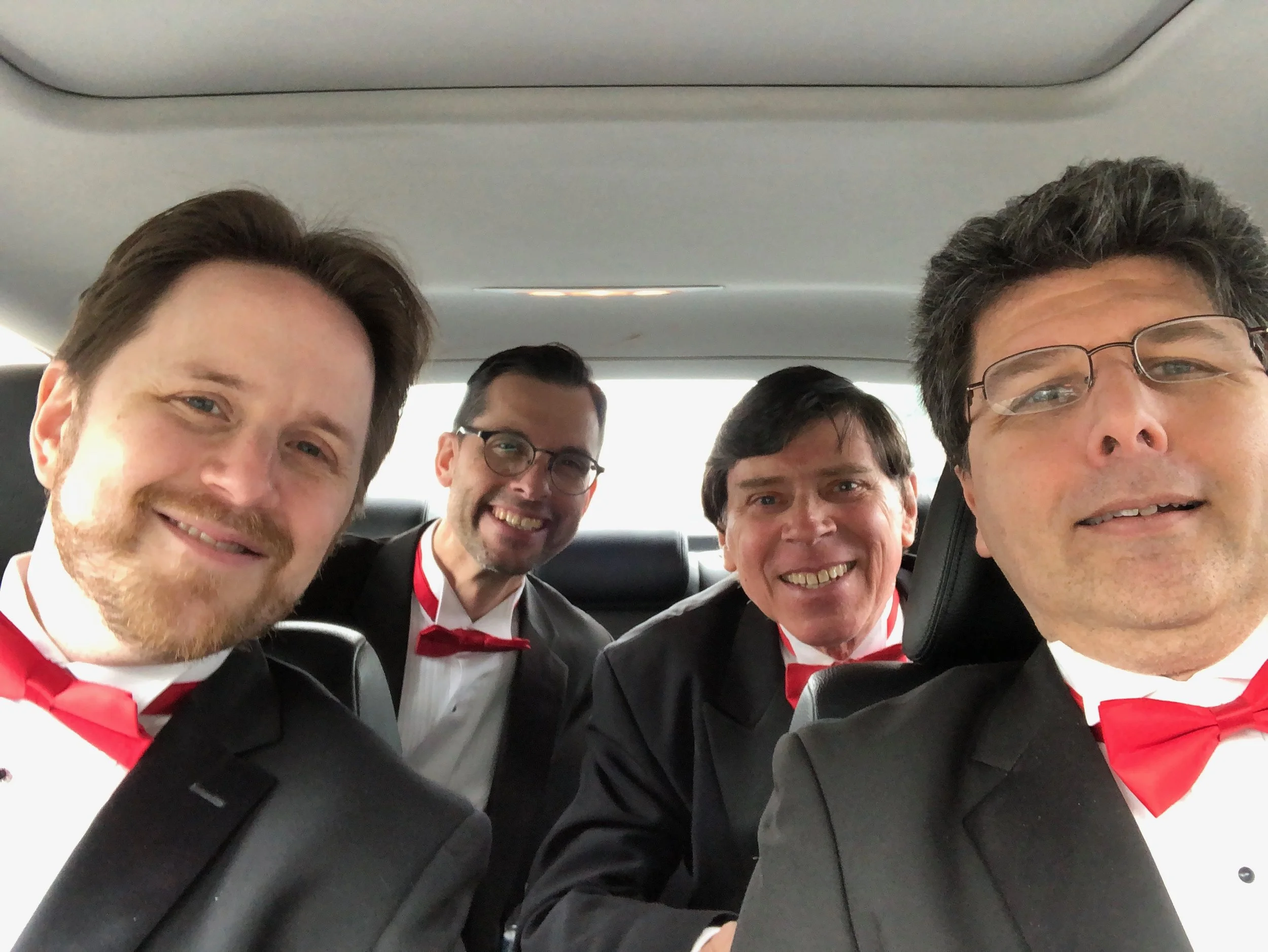 The Delegates - Nico Scopelliti, Dan Ray, Dude Siebert and Craig Scott during their travels.