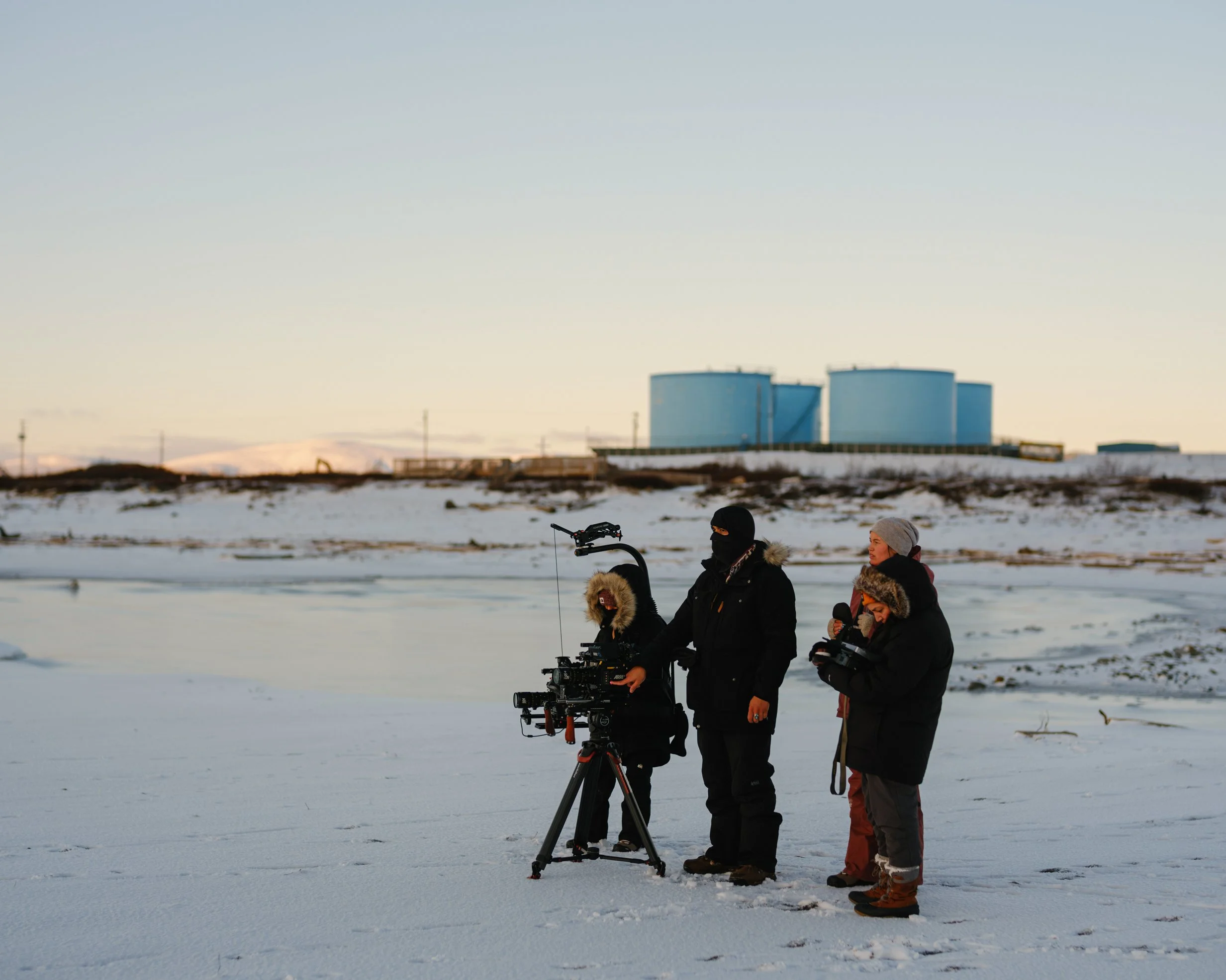  Stills and BTS from a Documentary film focused on traditional Inuit food and subsistence hunting, images from Nome, Alaska. 