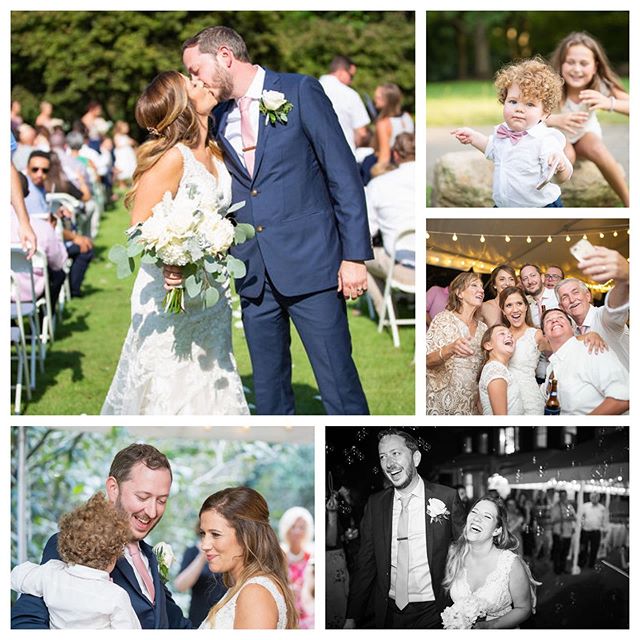 Just shipped this fun wedding to the bride and groom! Seriously, have you ever seen two people look happier? And these aren&rsquo;t just carefully selected photos! Also, do yourself a favor and swipe right to see the next collage that had me cry laug