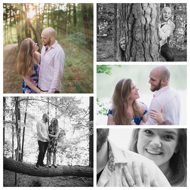 Happy wedding week to this absolutely amazing couple! We can&rsquo;t wait to spend next weekend with you!!! #weddingphotography #weddingphotographer #raleighphotographer #raleighweddingphotographer #engagementphotos