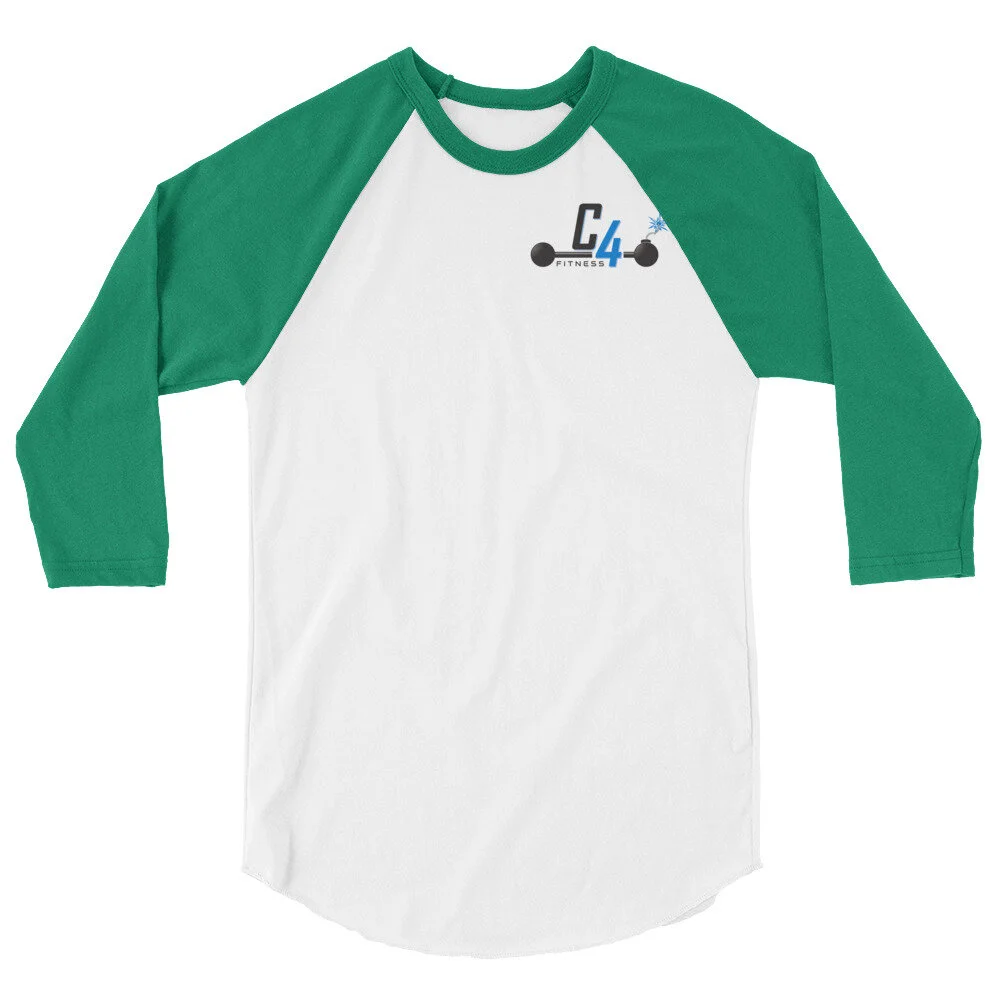 【NICE WEATHER】NICE RAGLAN T-SHIRT (2XL size)_10kgまで 3/4 sleeve raglan shirt — Personal Fitness Training Center