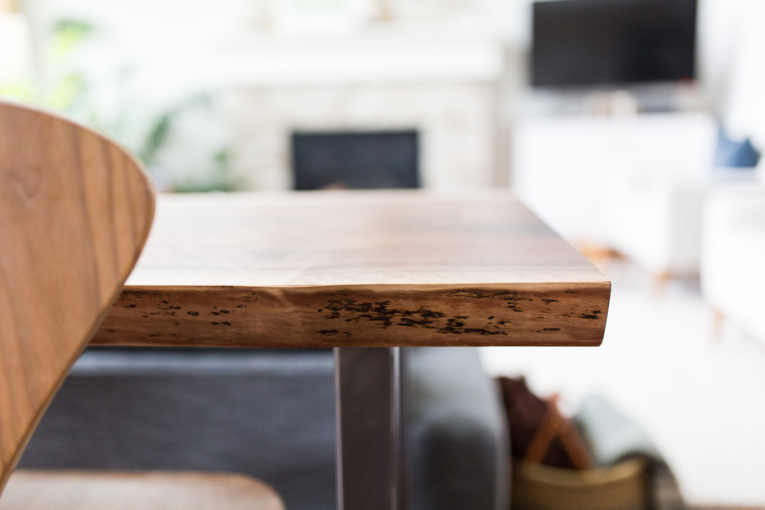 Live Edge Bar Table
