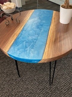 72 x 36 Epoxy Resin Wooden Table Top Unique Home Decor and Furniture  Accent