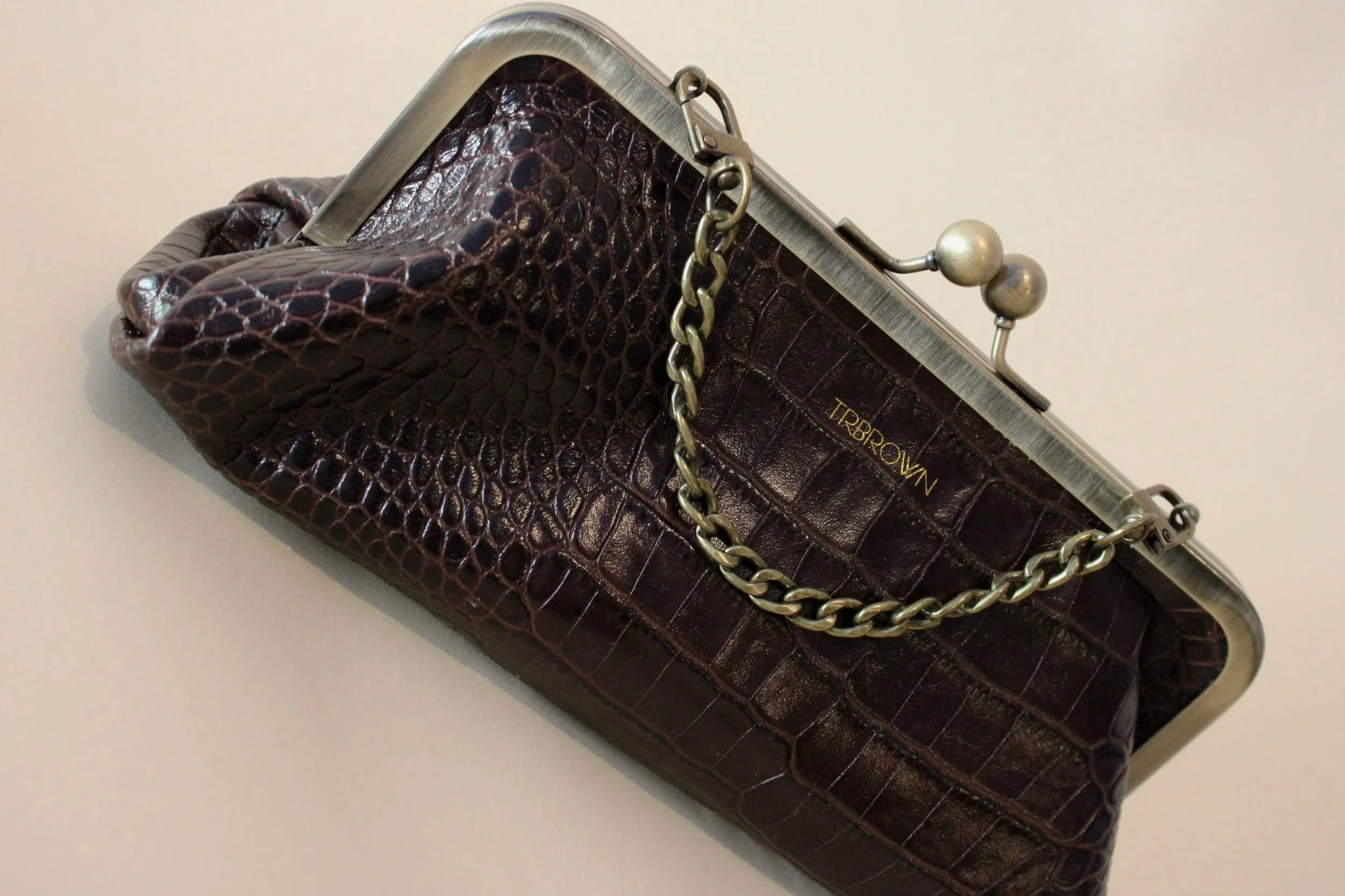 TRINKET CROC EMBOSSED