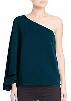 Milly: Wear with a long, simple, sparkly necklace, beautiful pants and sexy shoes