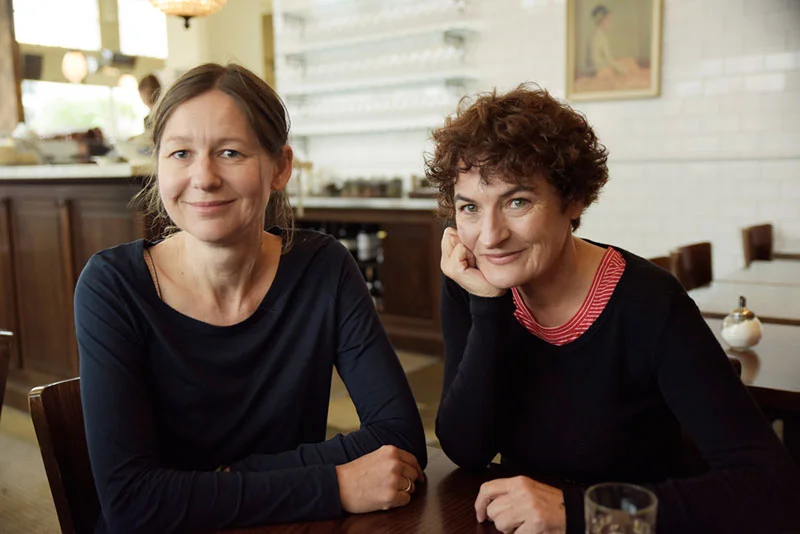 Susan Paris and Kate De Goldi
